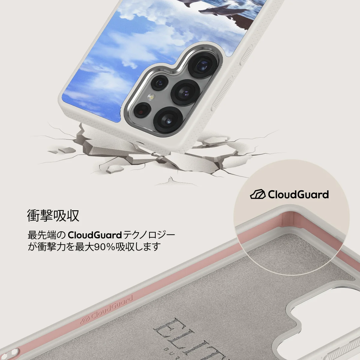 Retro Splash - Samsung Galaxy S25 Ultra ケース