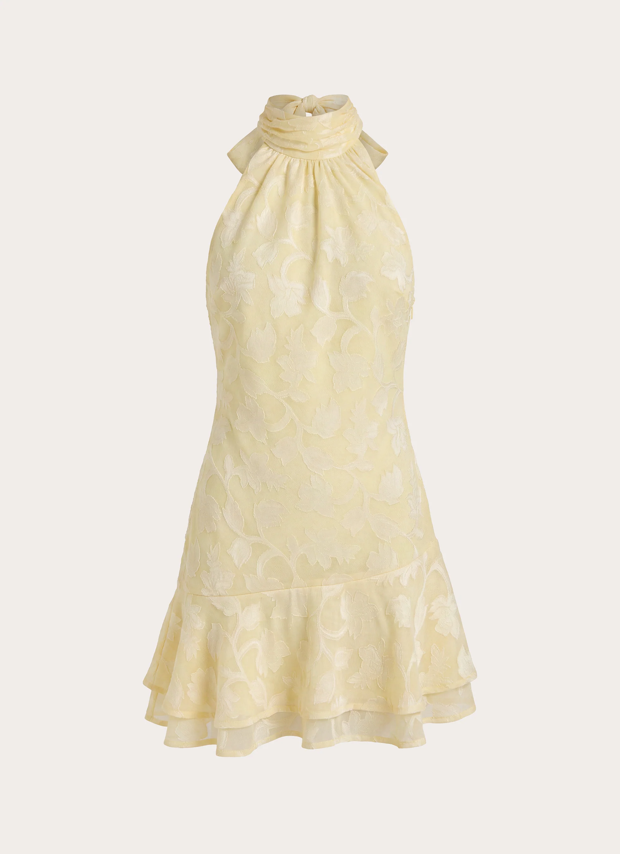 Recents Mini Dress - Yellow - FASHION NOB