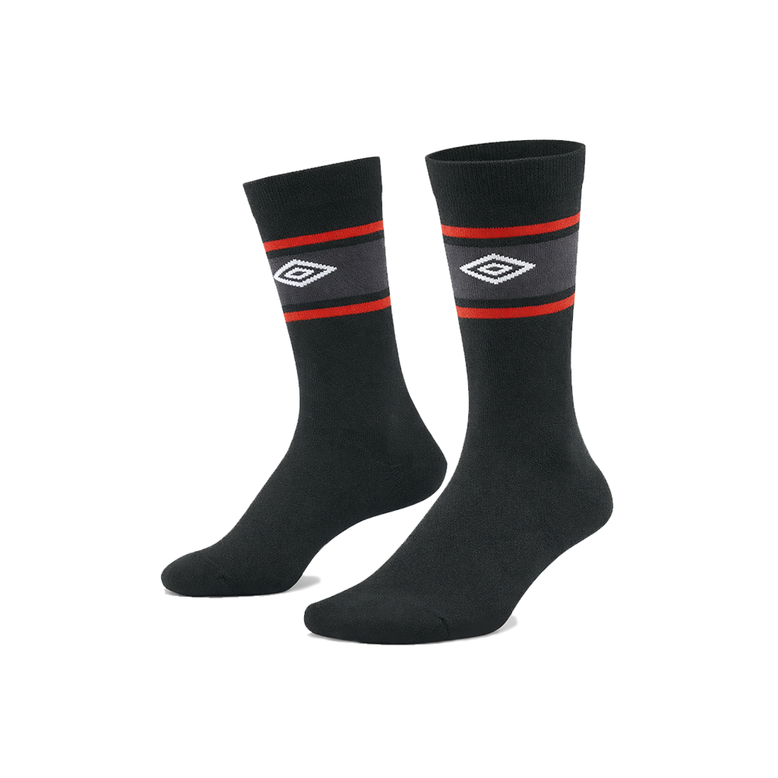 UMBRO Men's Casual Socks Black UBME13020-01