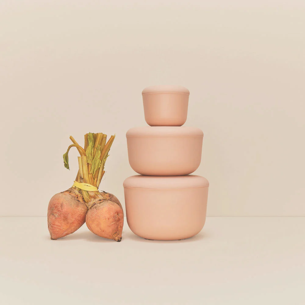 Vogeelle Lunch Set with heat-safe insert - Blush
