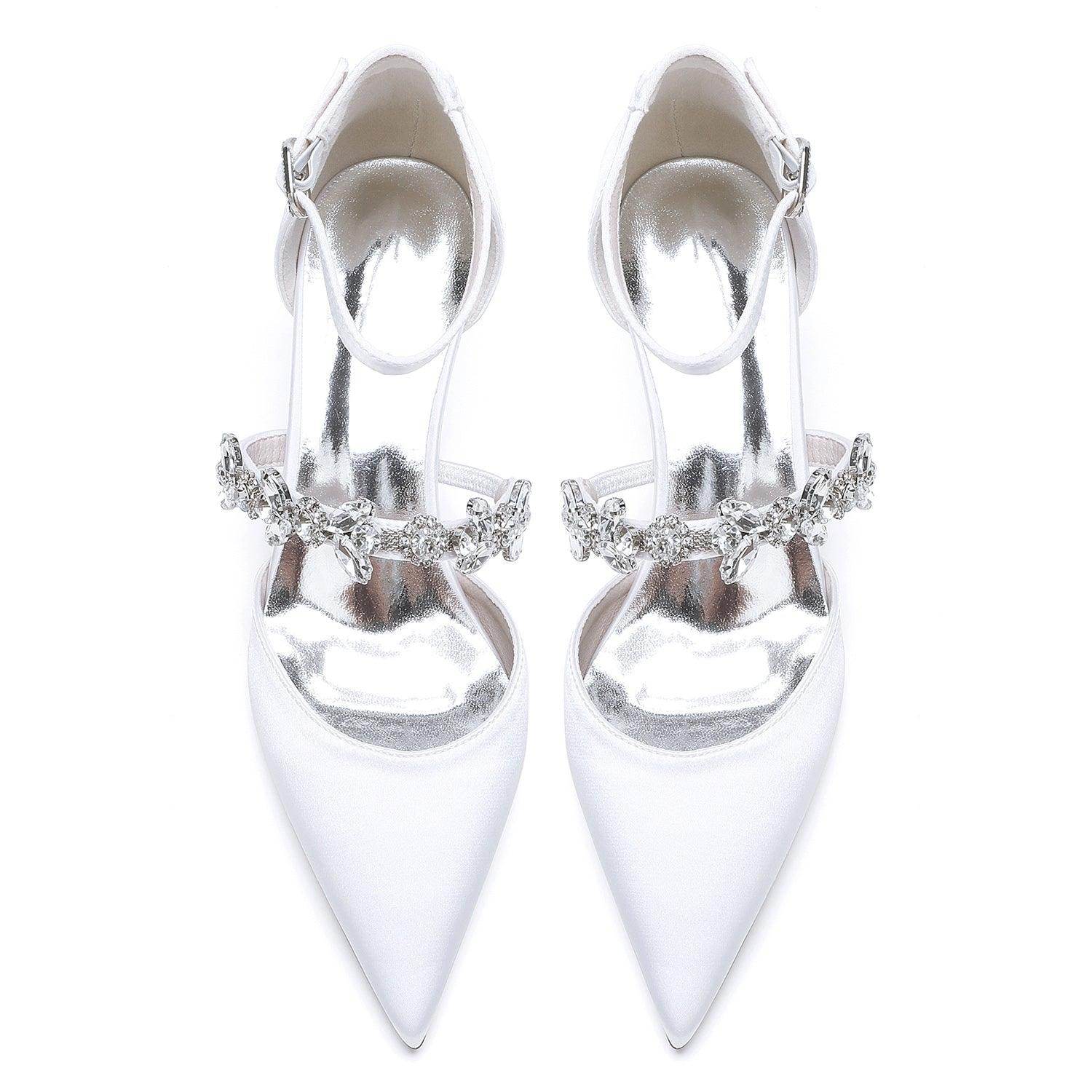 Stiletto Heel 6cm Silk-Like Shoes CK0482