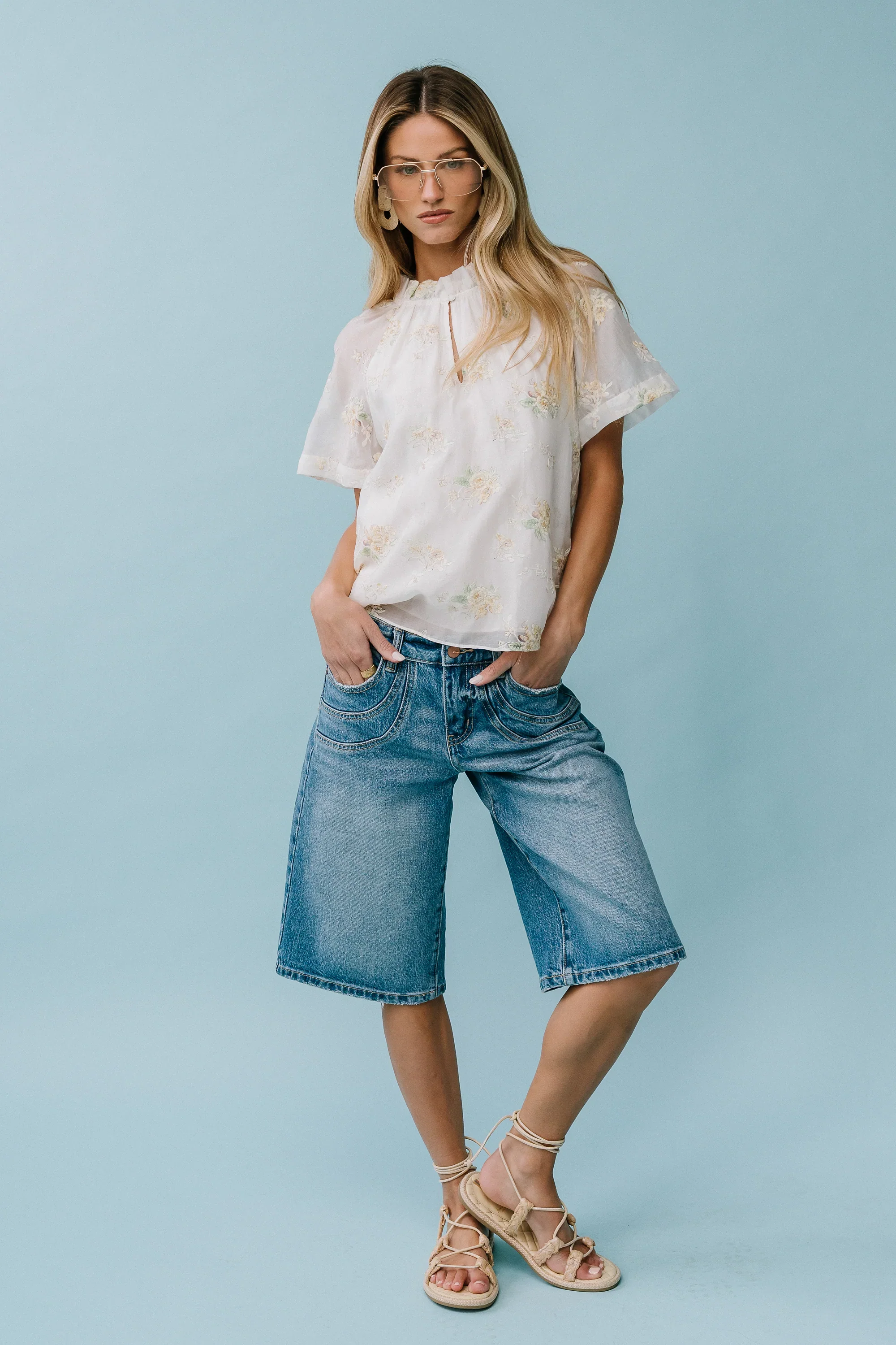 Randy Embroidered Blouse