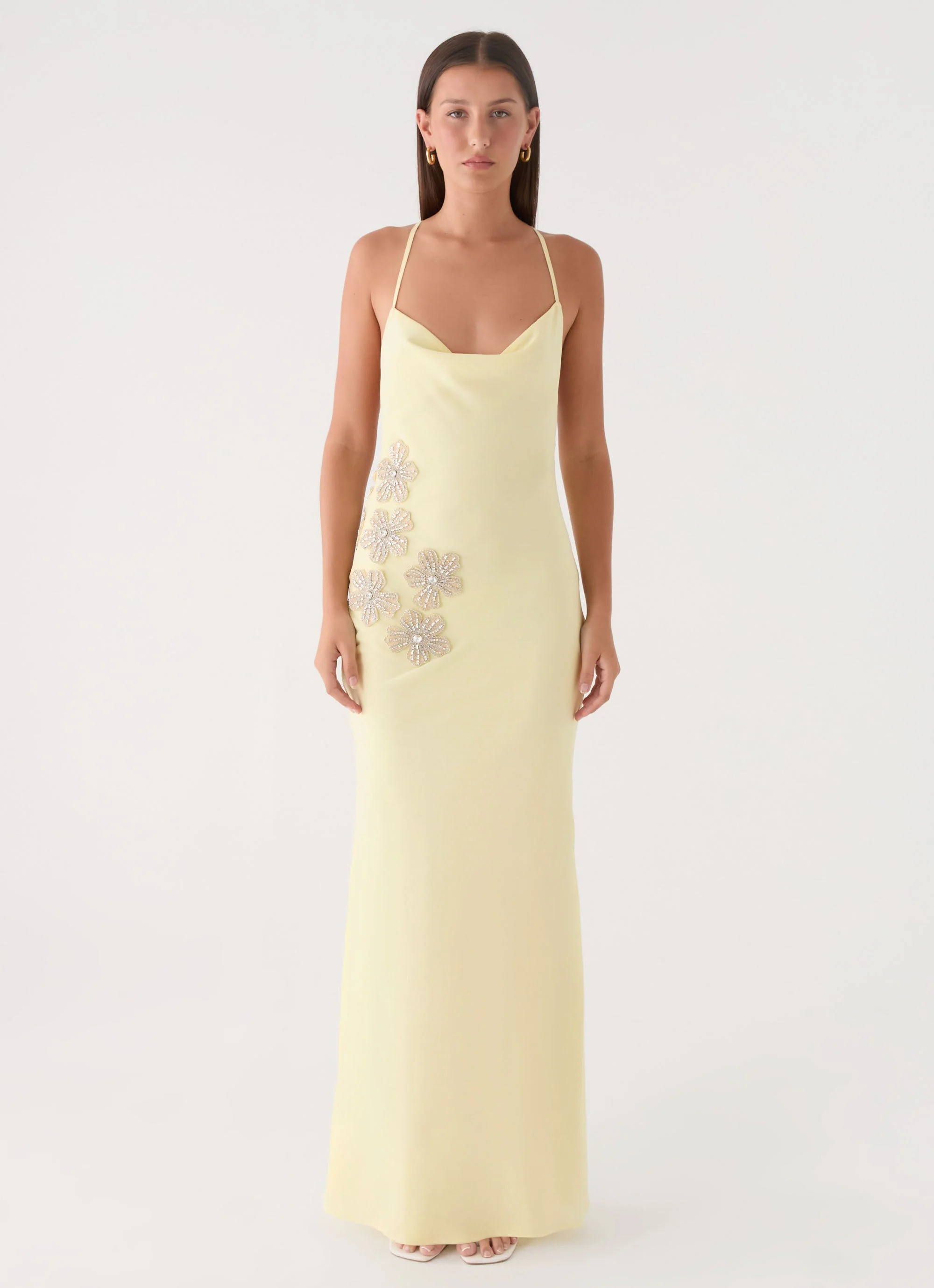 Joella Maxi Dress - Yellow - luluinthesky