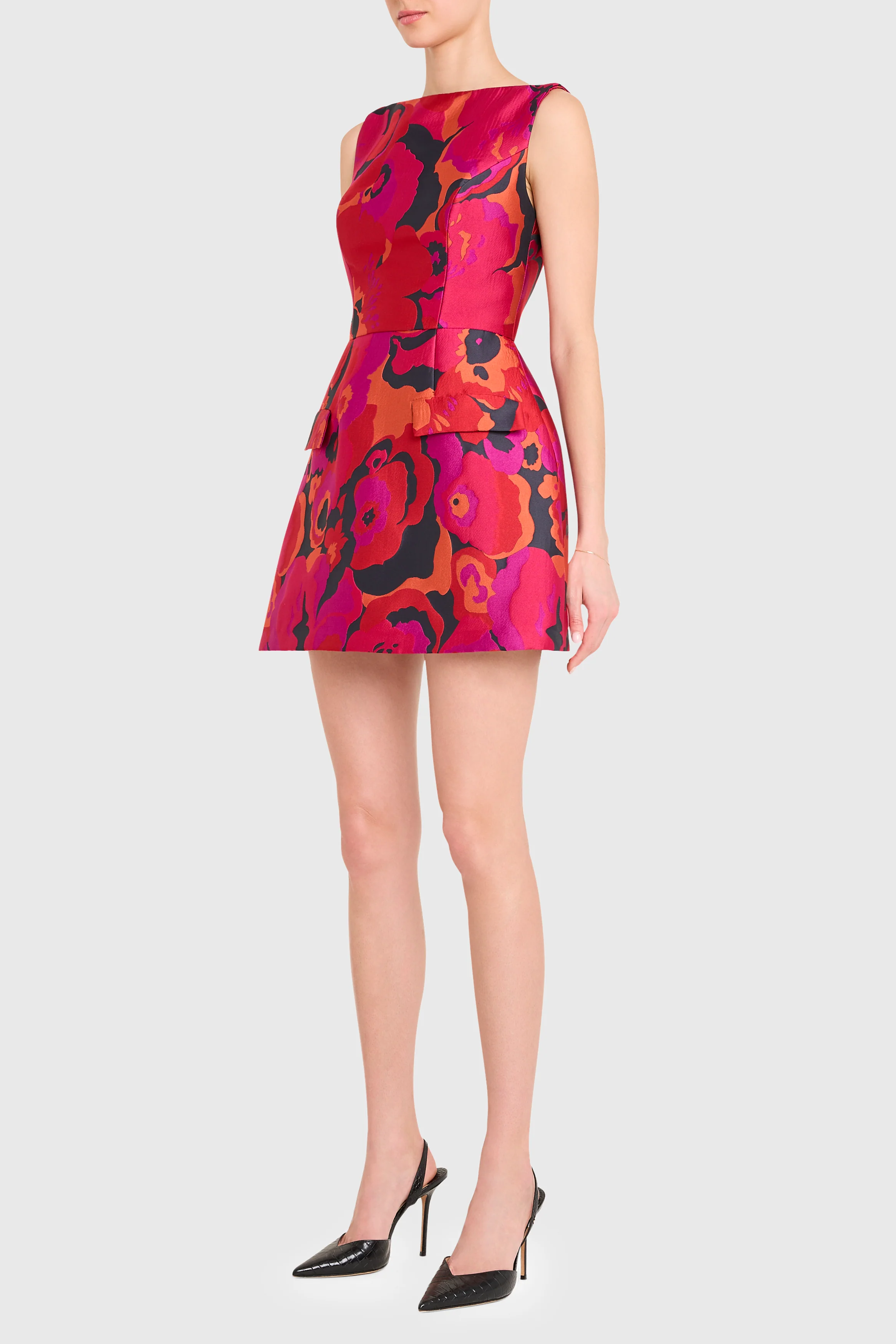 Banco Dress in Brickell Brocade