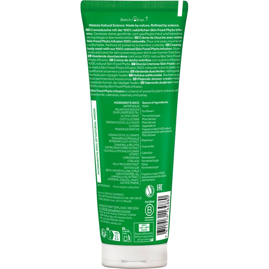 WELEDA Pielęgnacja pod prysznicem Krem pod prysznic Skin Food