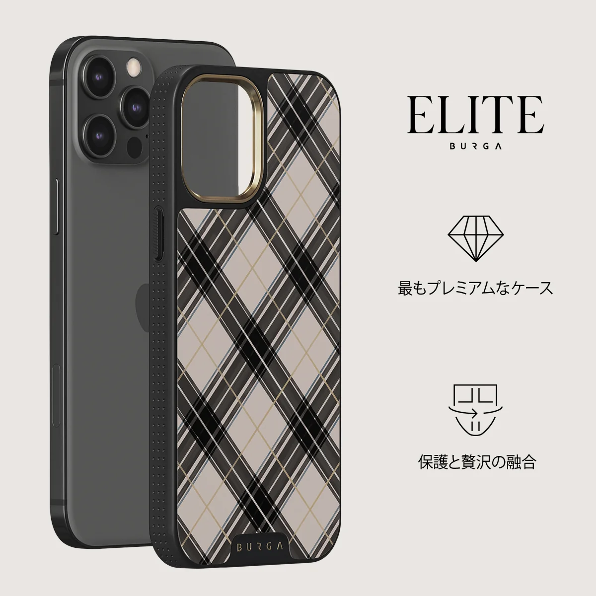Plaid Please - iPhone 12 Pro Max ケース
