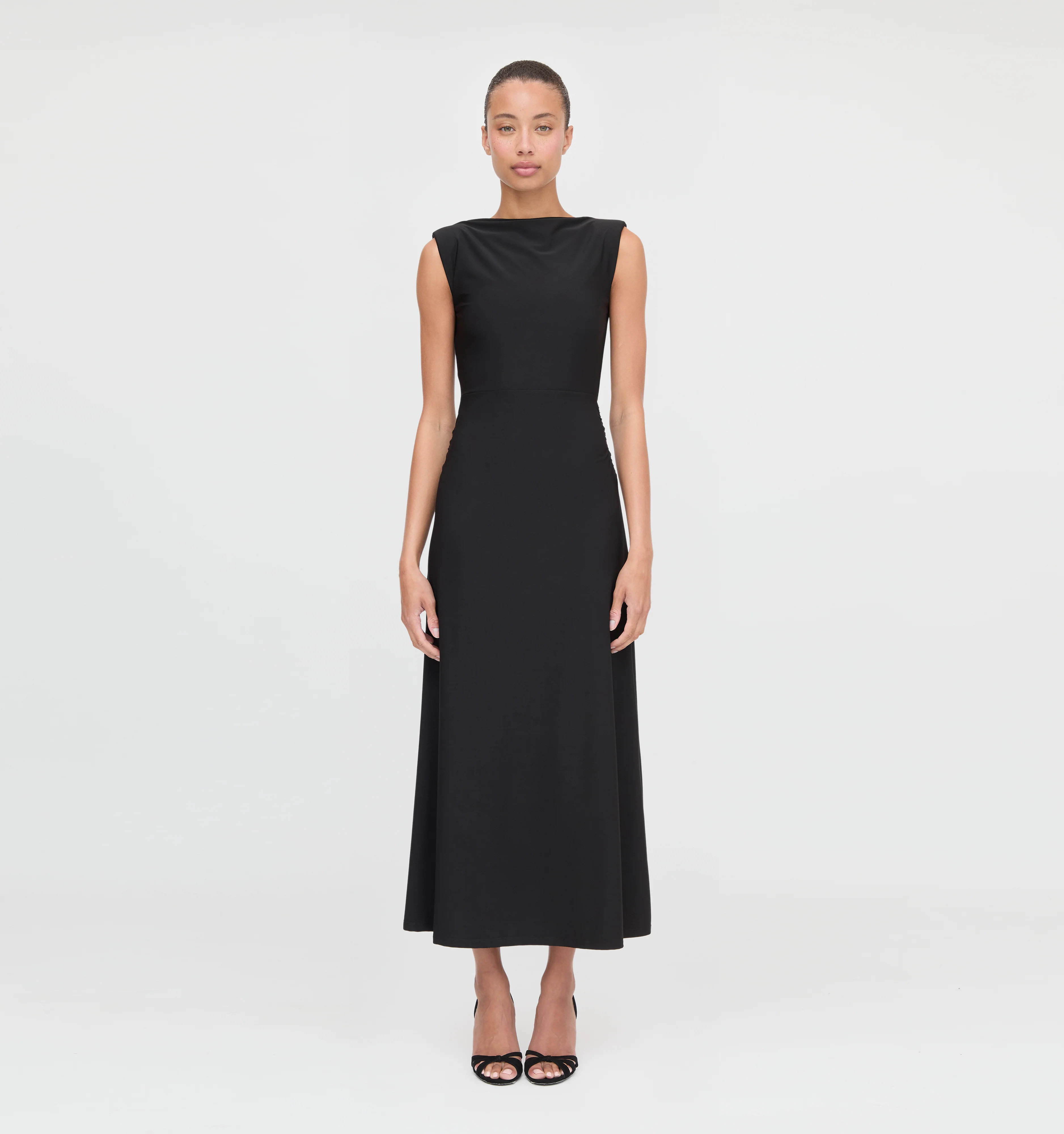 The Sloane Dress - Black Jersey