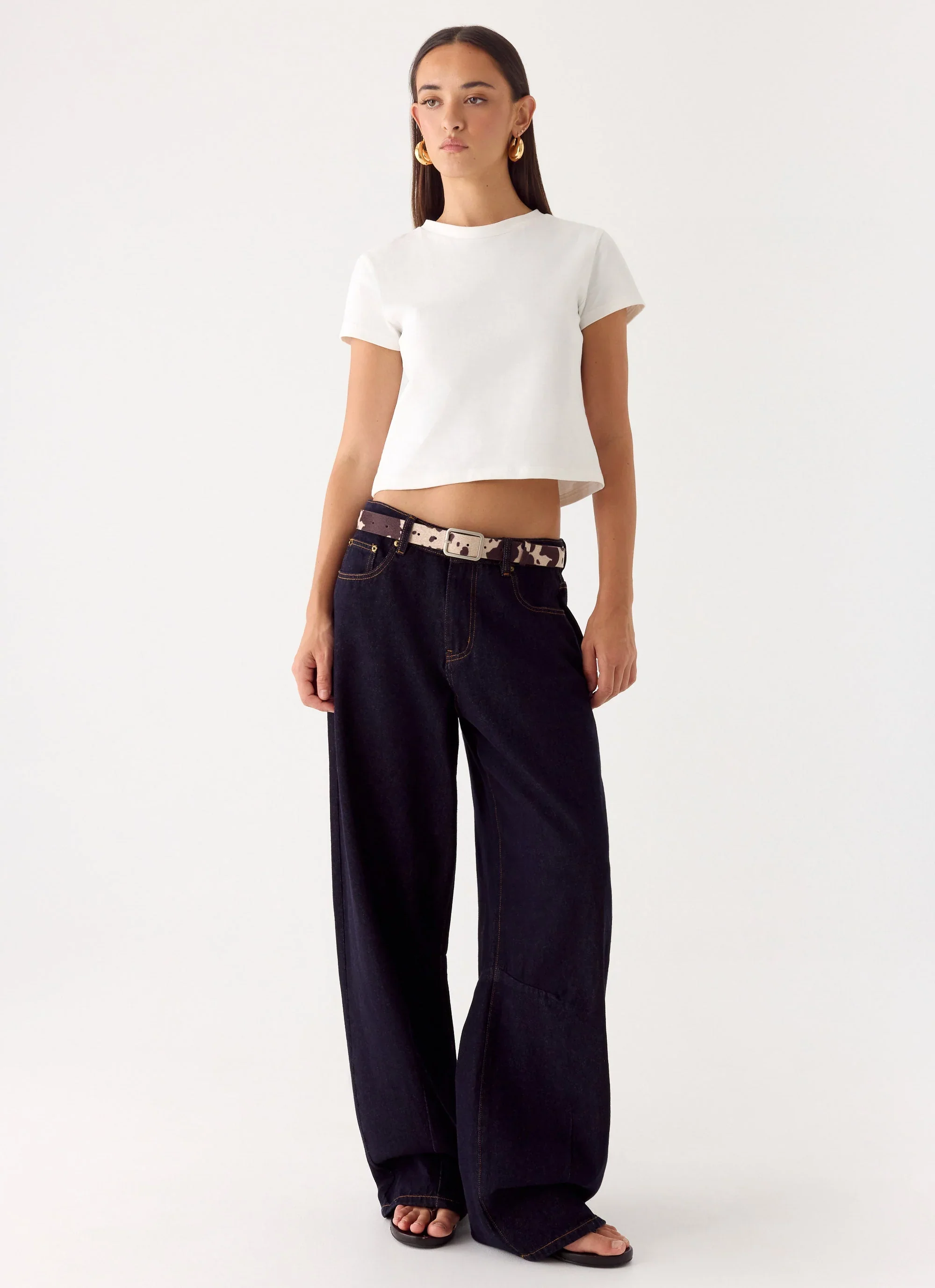 Mercury Kiss Belt - Brown Cow