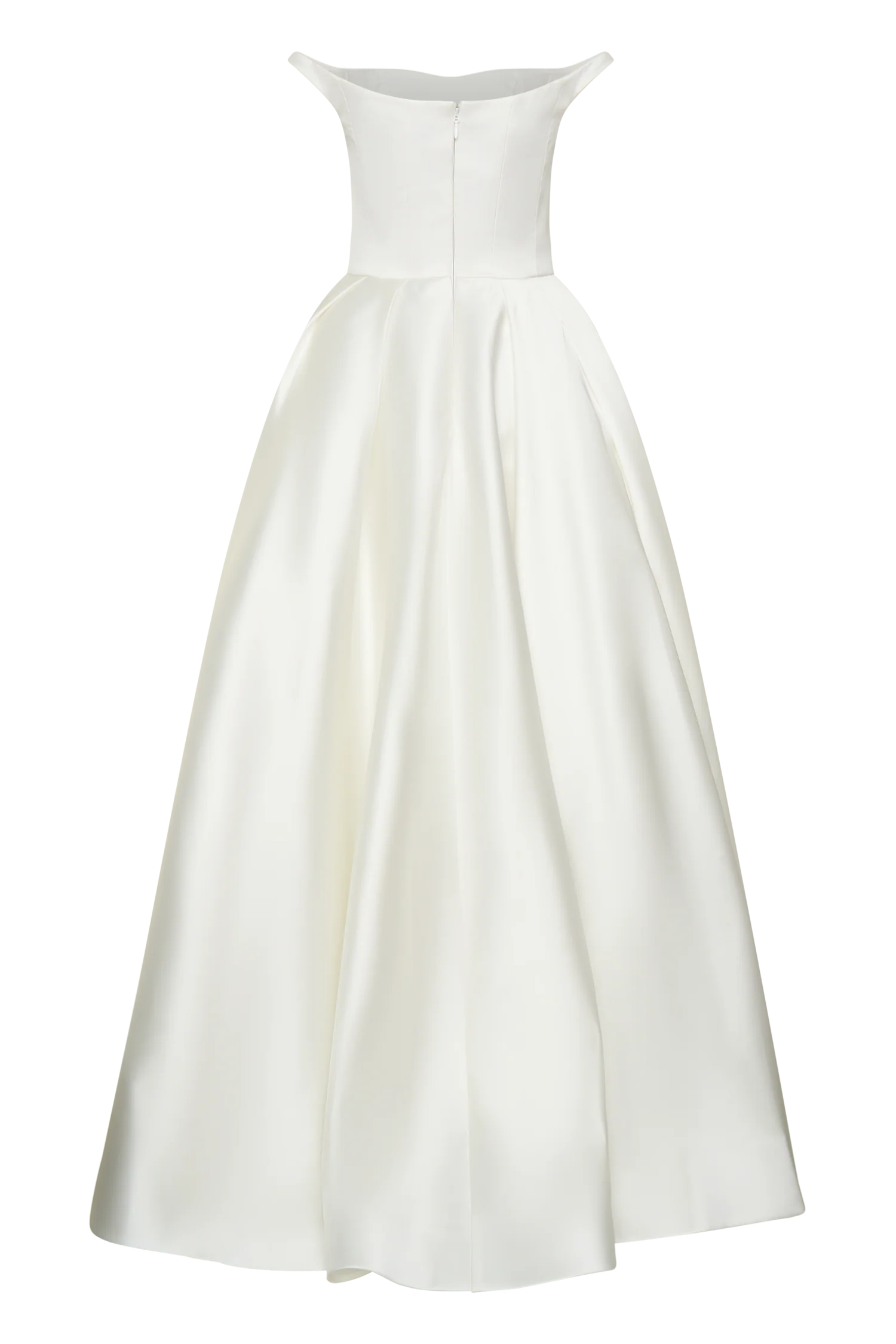 Willow-Off-Shoulder-Satin-Maxi-Gown-White