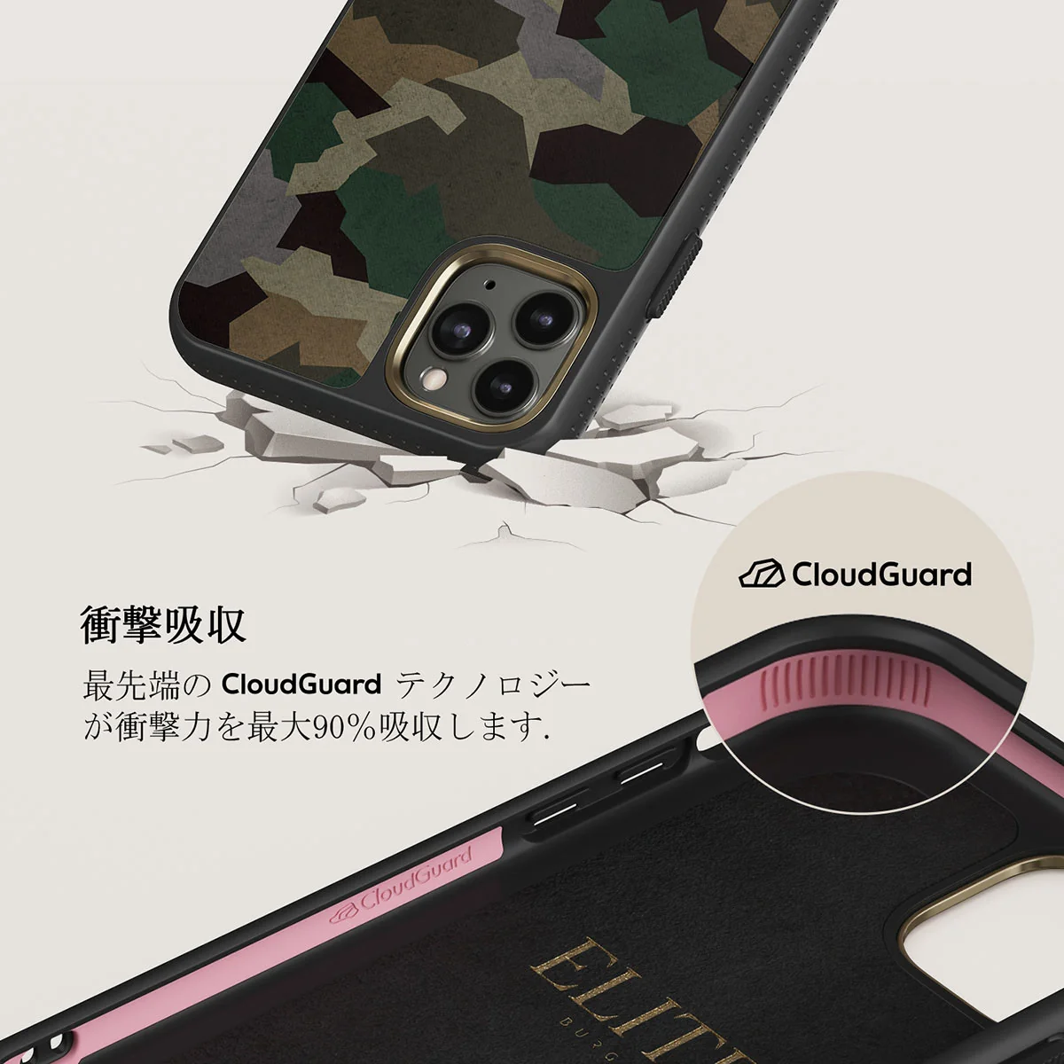 Tropical Green Camo - iPhone 11 Pro Max ケース