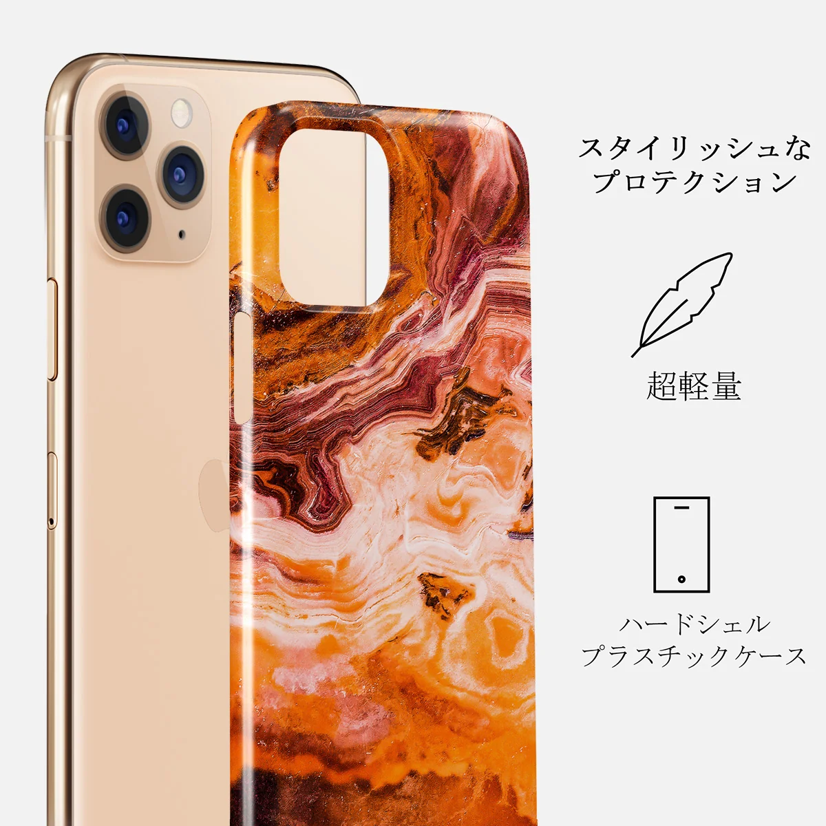Pumpkin Spice - Orange iPhone 11 Pro Max ケース