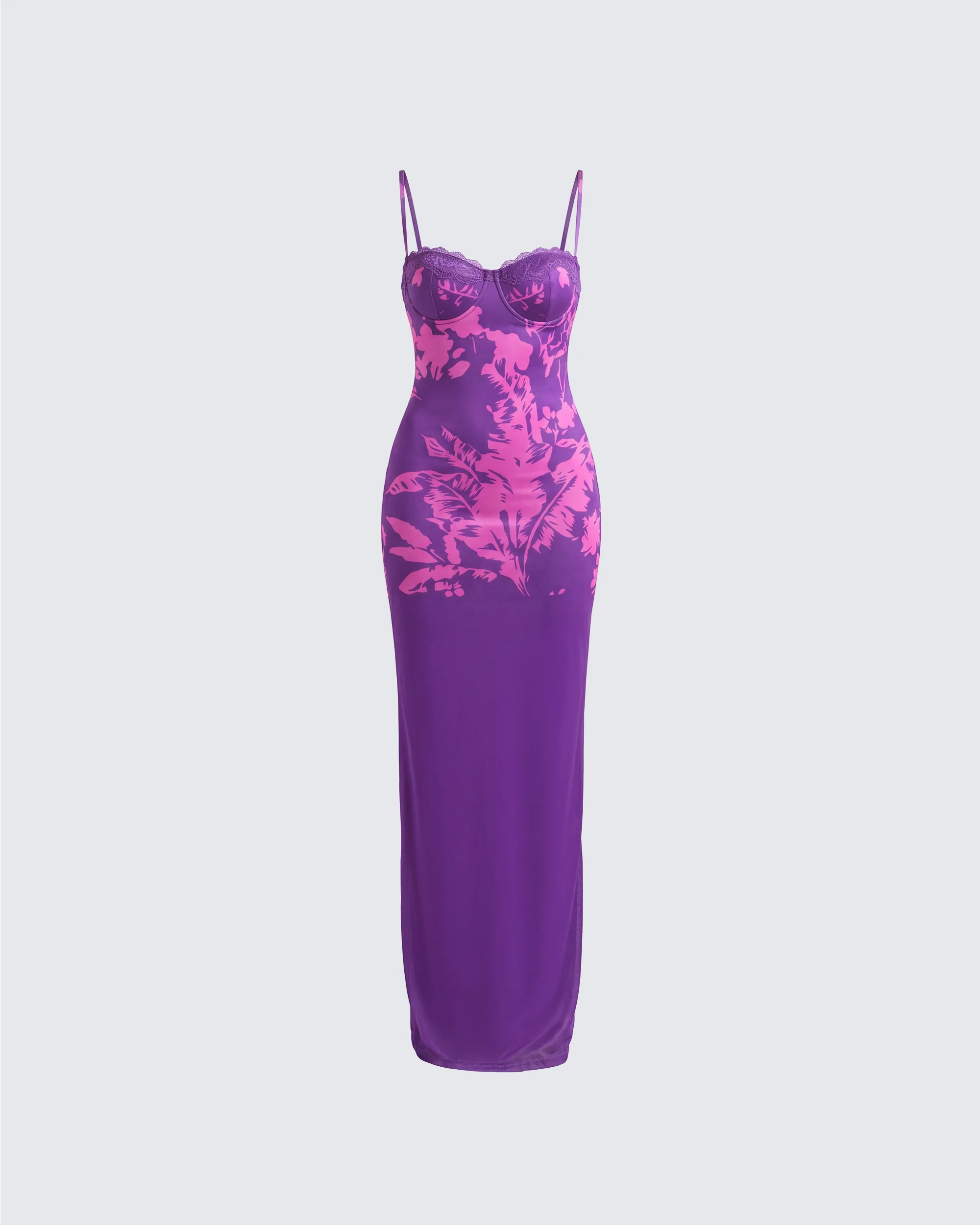 Nessa Floral Print Maxi Dress