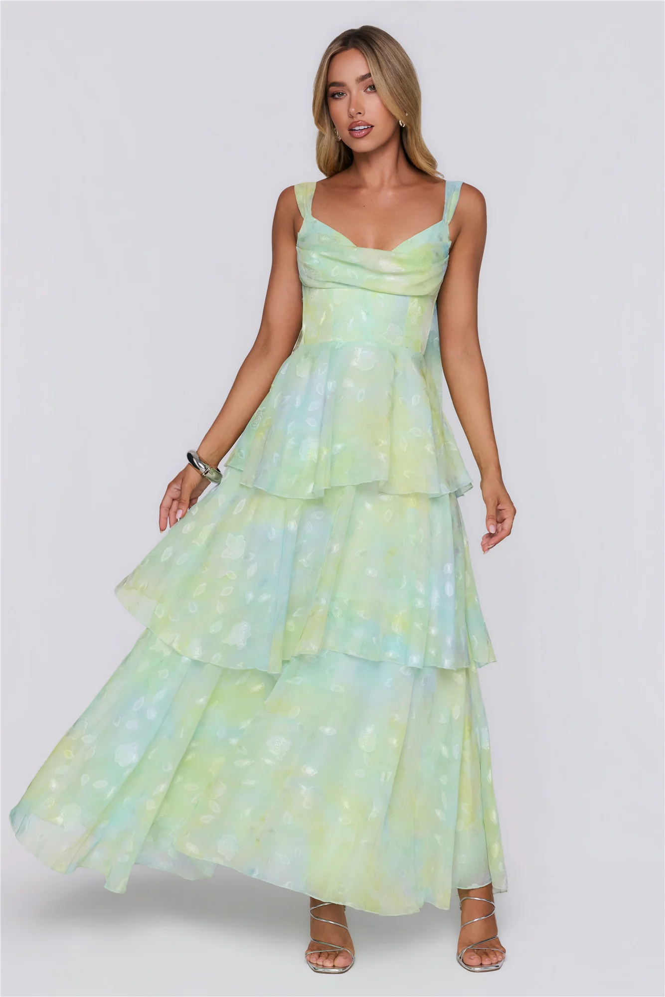 Easy Silence Maxi Dress Green