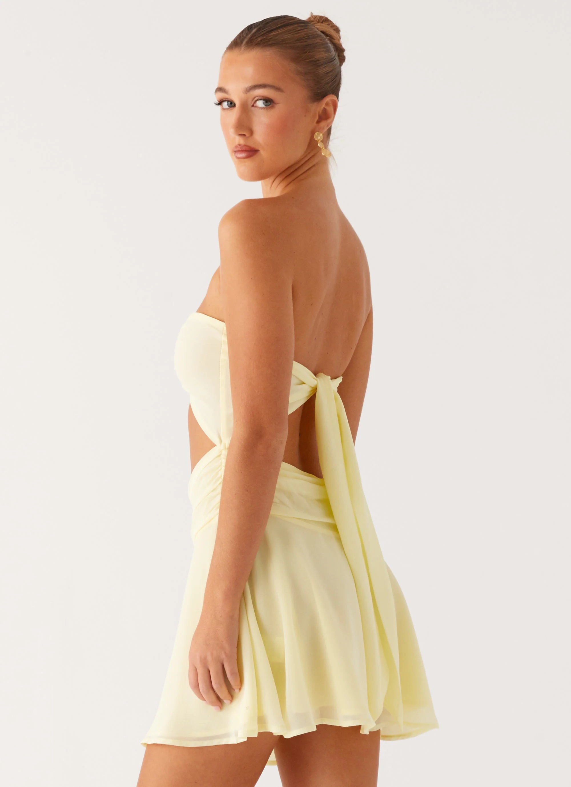 Marbella Mini Dress - Yellow