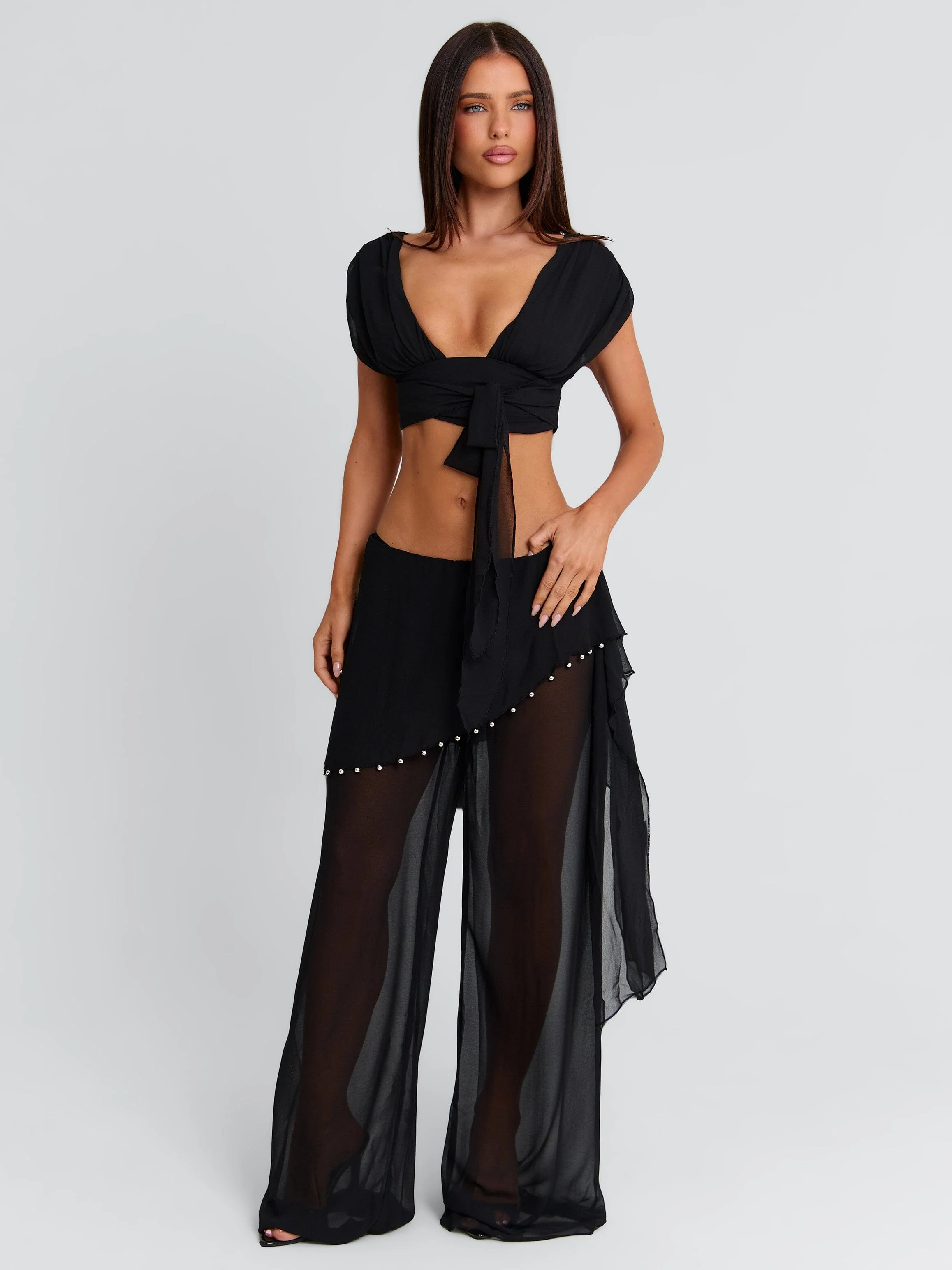 Haillie Top Black