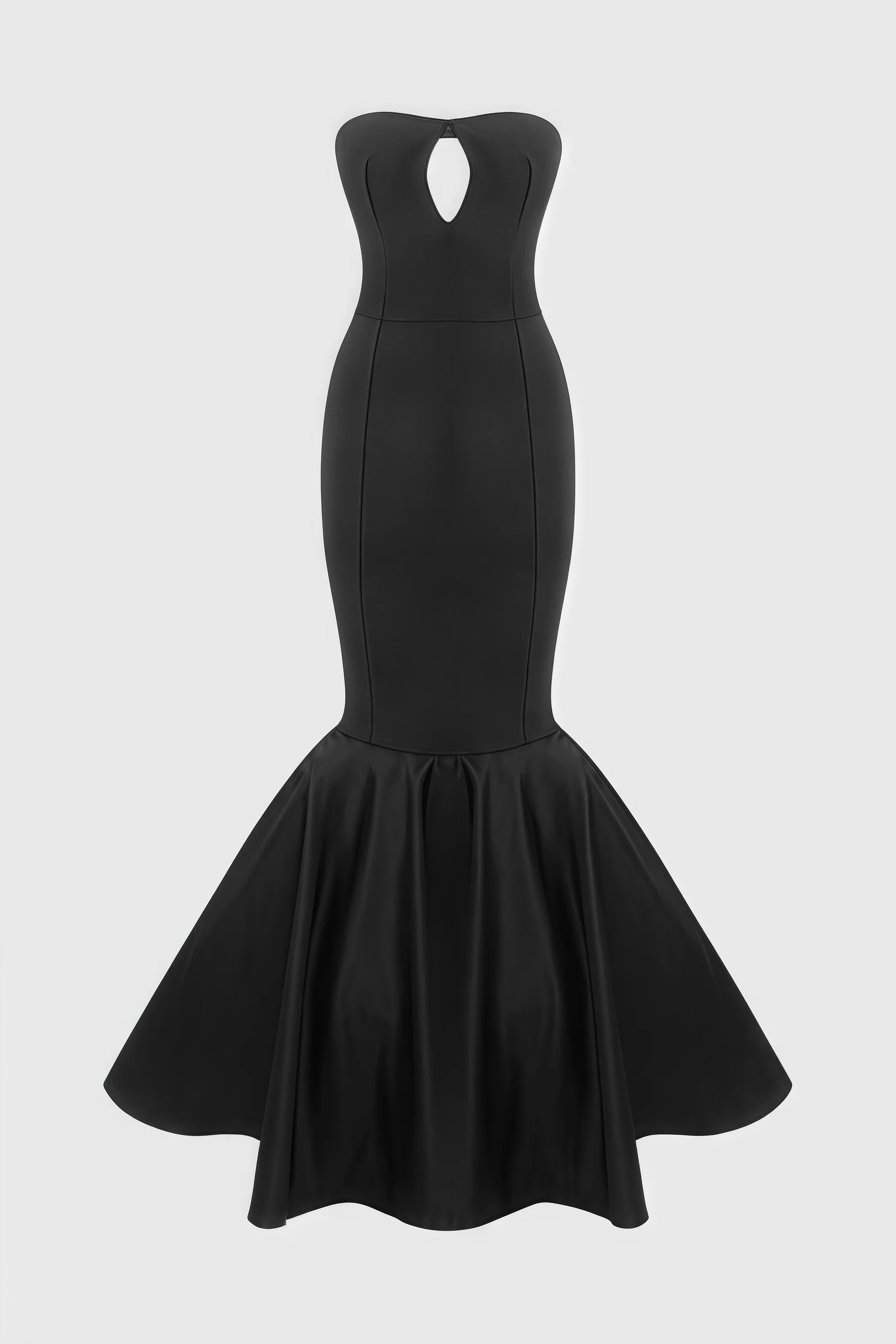 Hagad Bustier Skinny Fishtail Maxi Dress