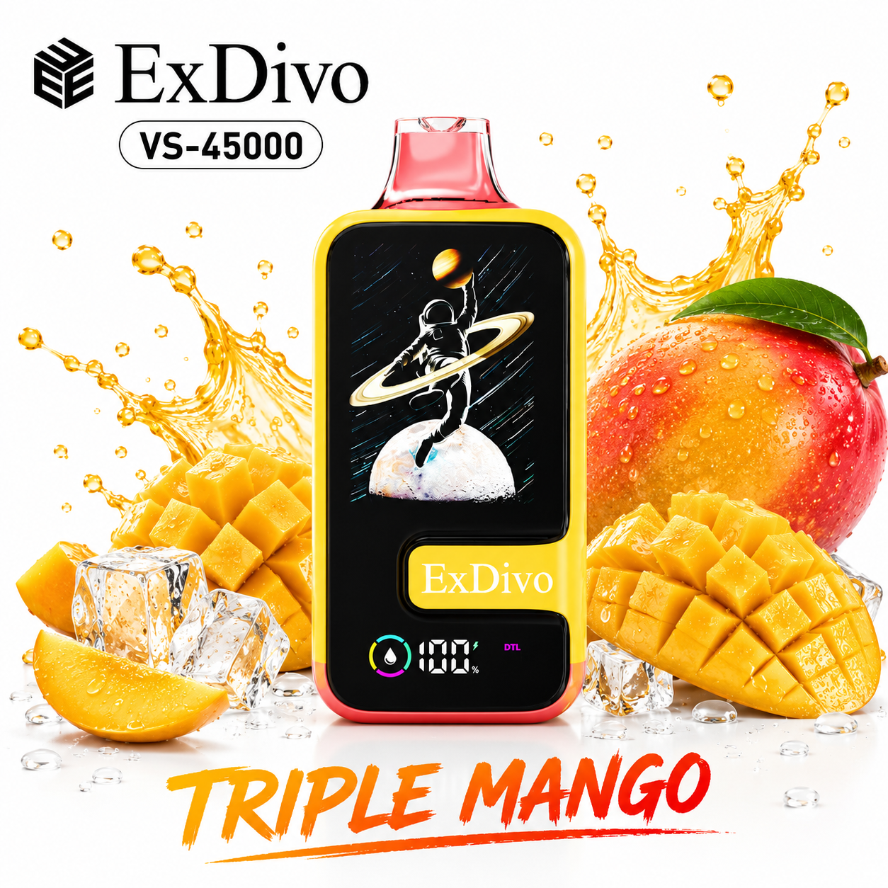 TRIPLE MANGO - ExDivo SPACE 45K Disposable Vape