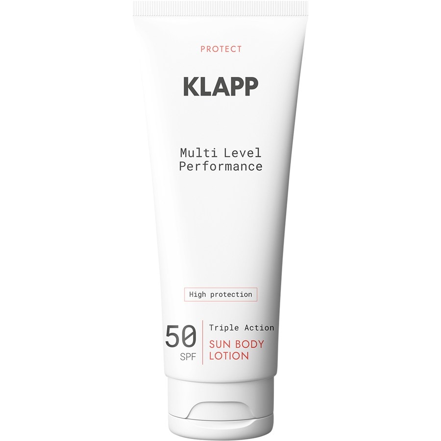 KLAPP Wydajność na wielu poziomach Sun Body Lotion 50 SPF