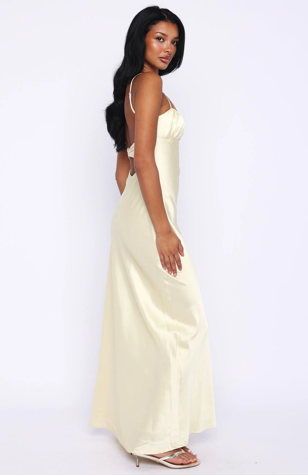 Change Locations Maxi Dress Lemon