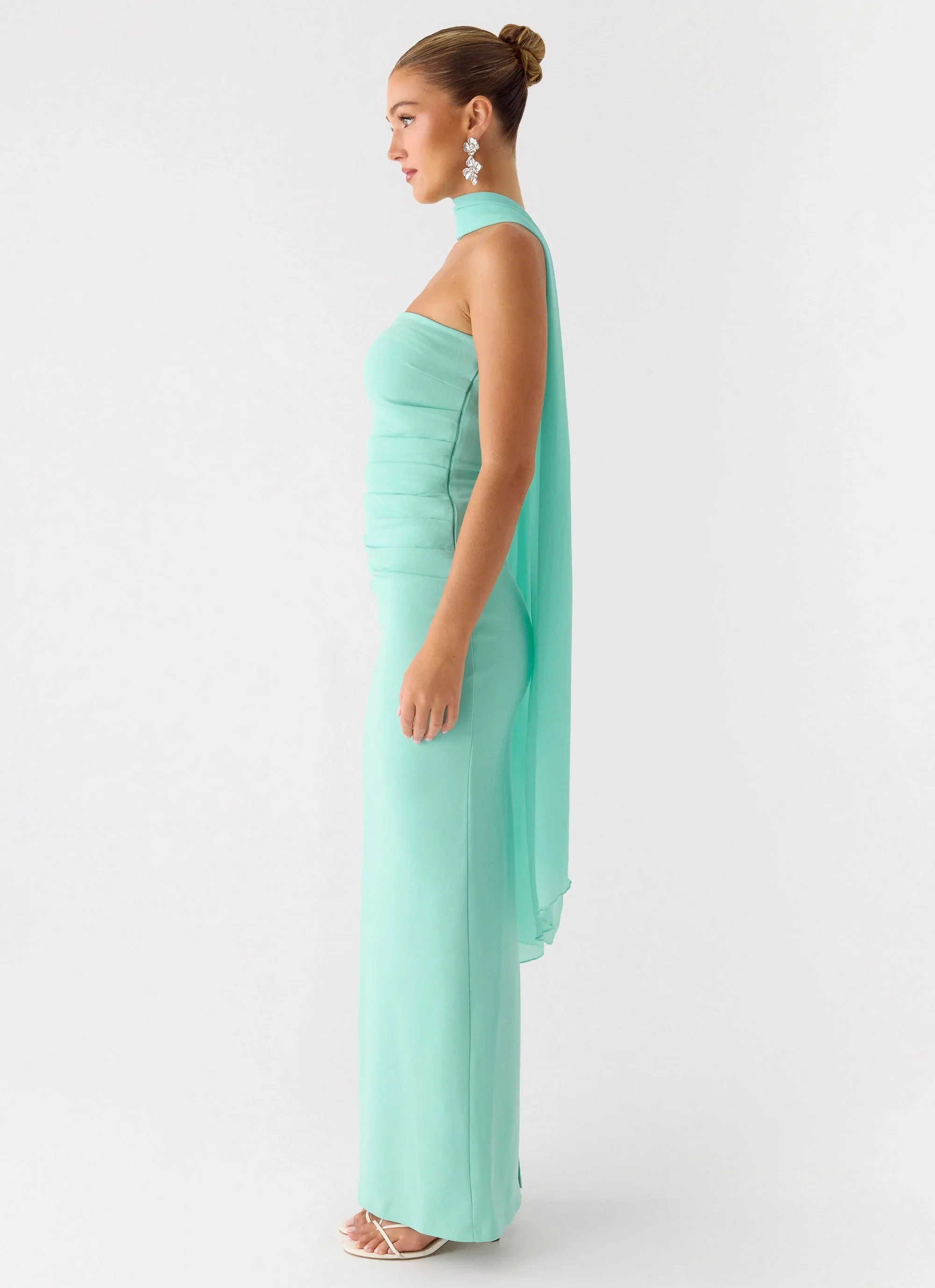 Libra Maxi Dress - Aqua