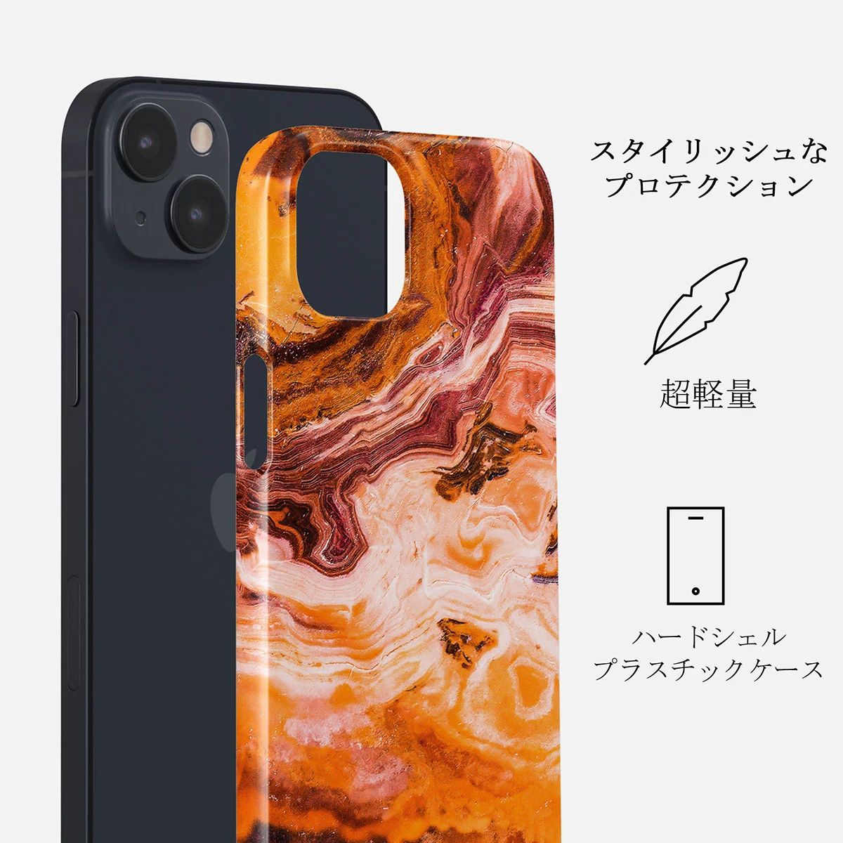 Pumpkin Spice - Orange iPhone 14 Plus ケース