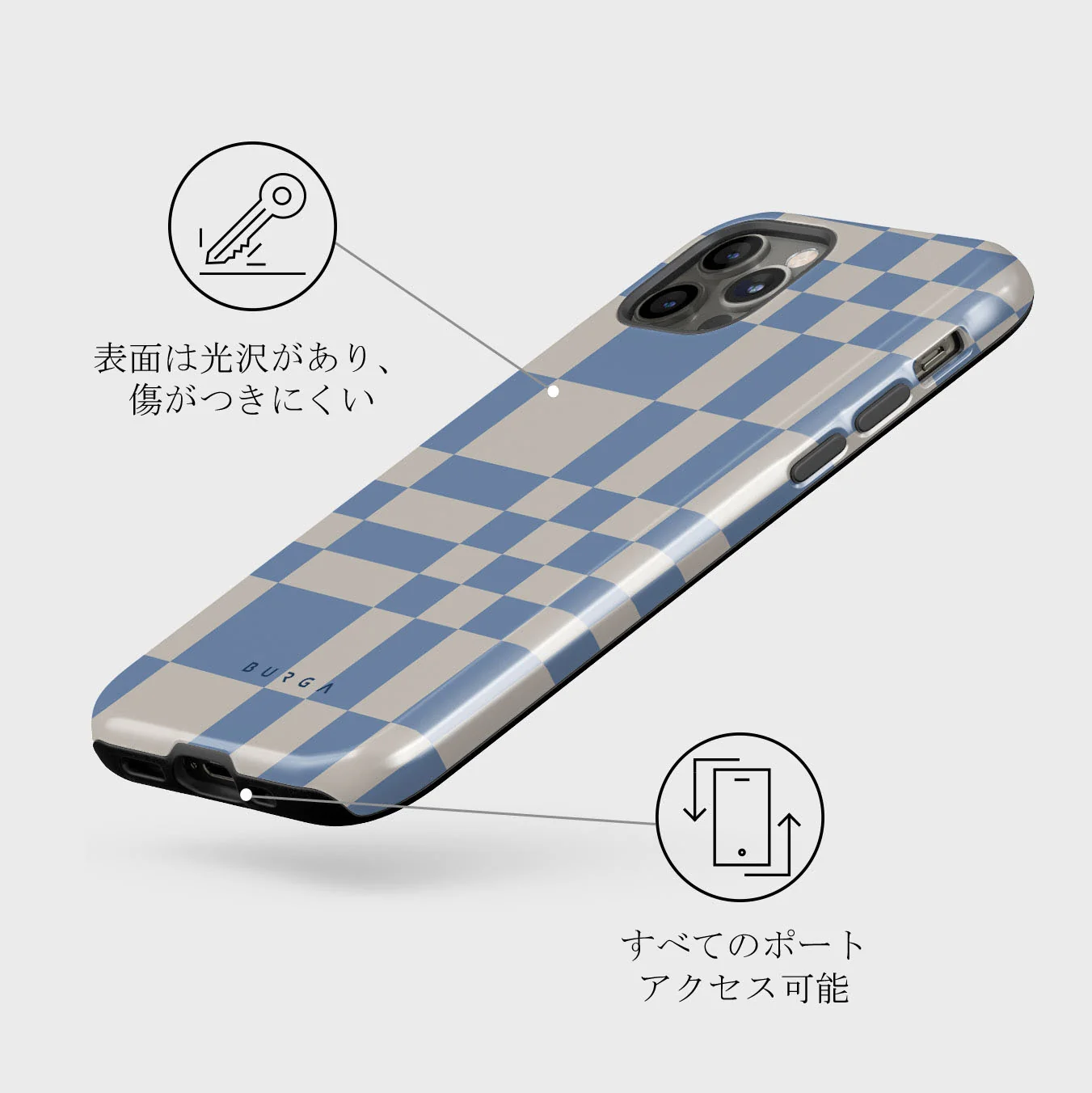 Straight A - iPhone 12 Pro ケース