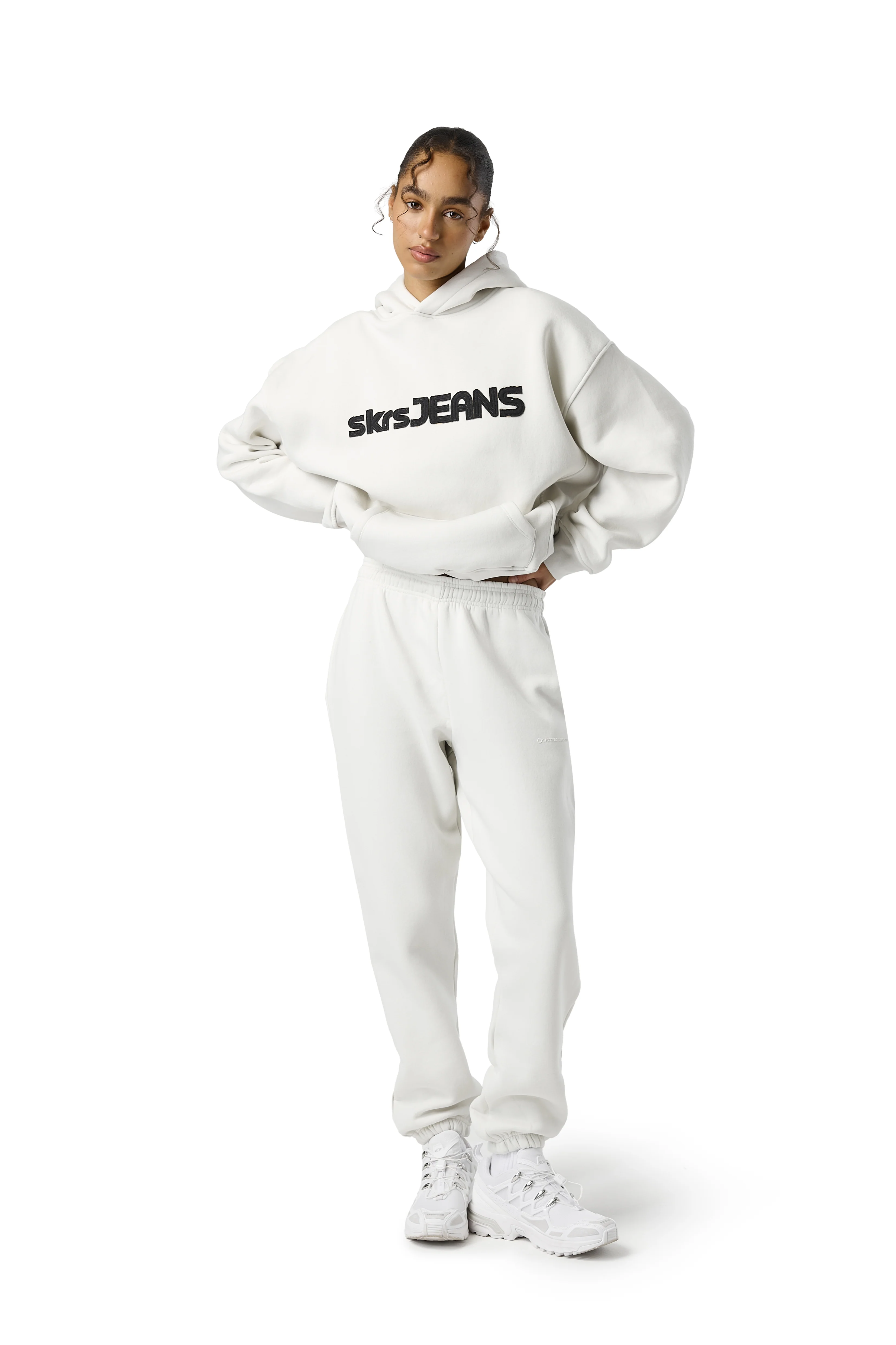 Trademark Cuffed Sweatpants in Swiss Cream