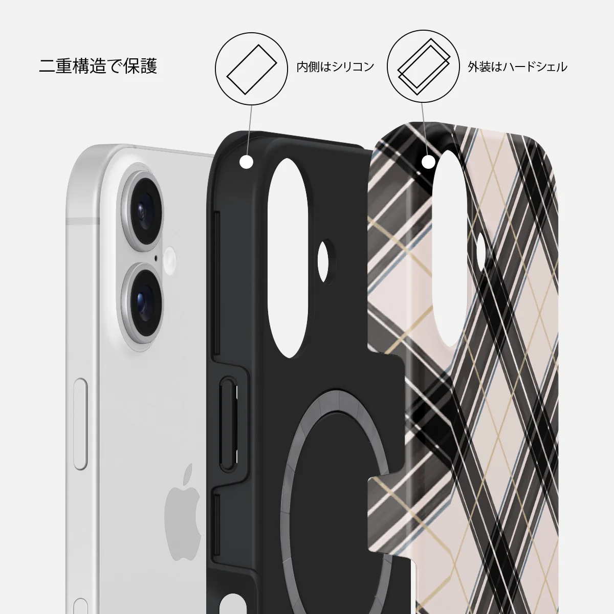 Plaid Please - iPhone 16 ケース