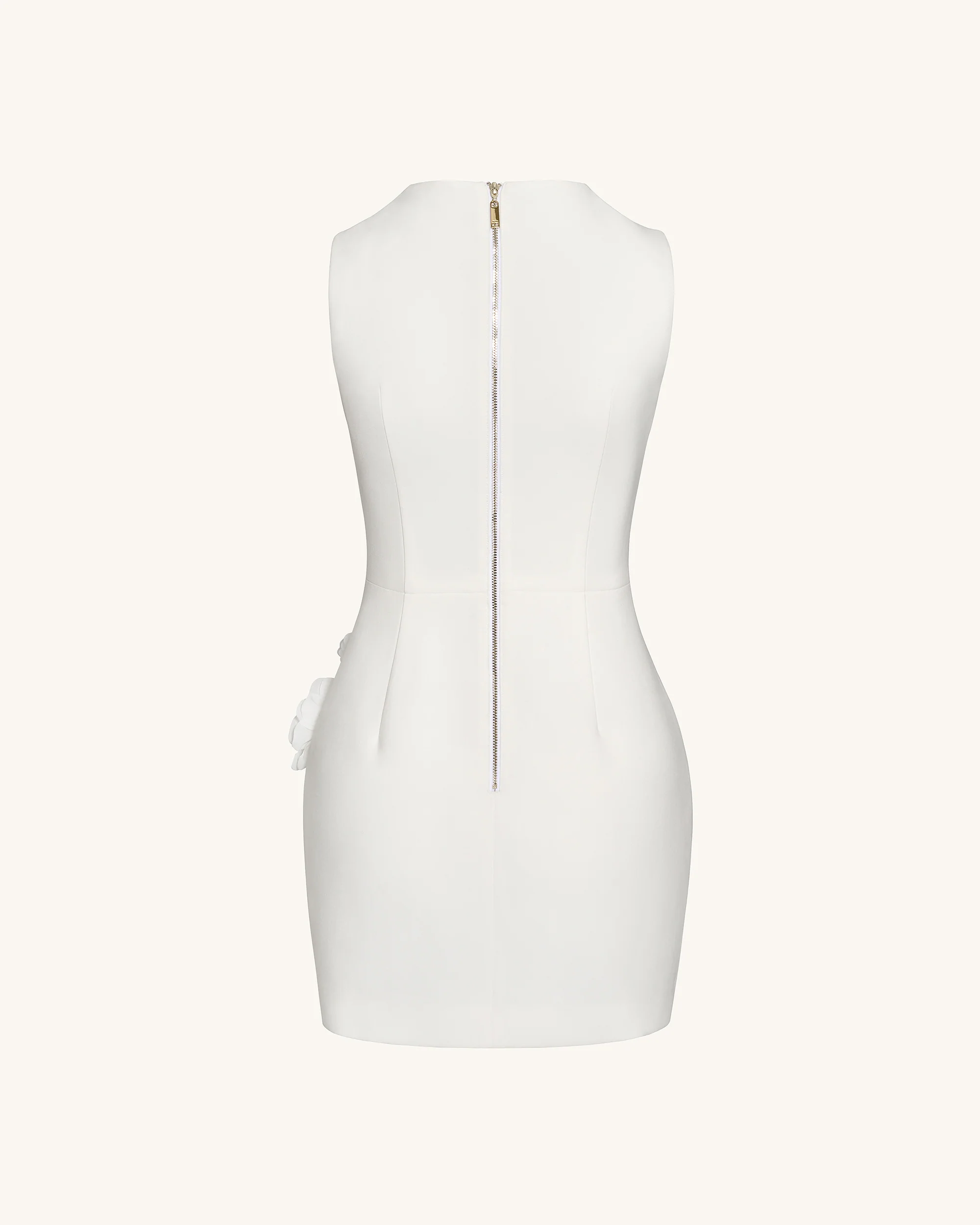 Blooming Beauty Evening Dress - White - FASHION NOB