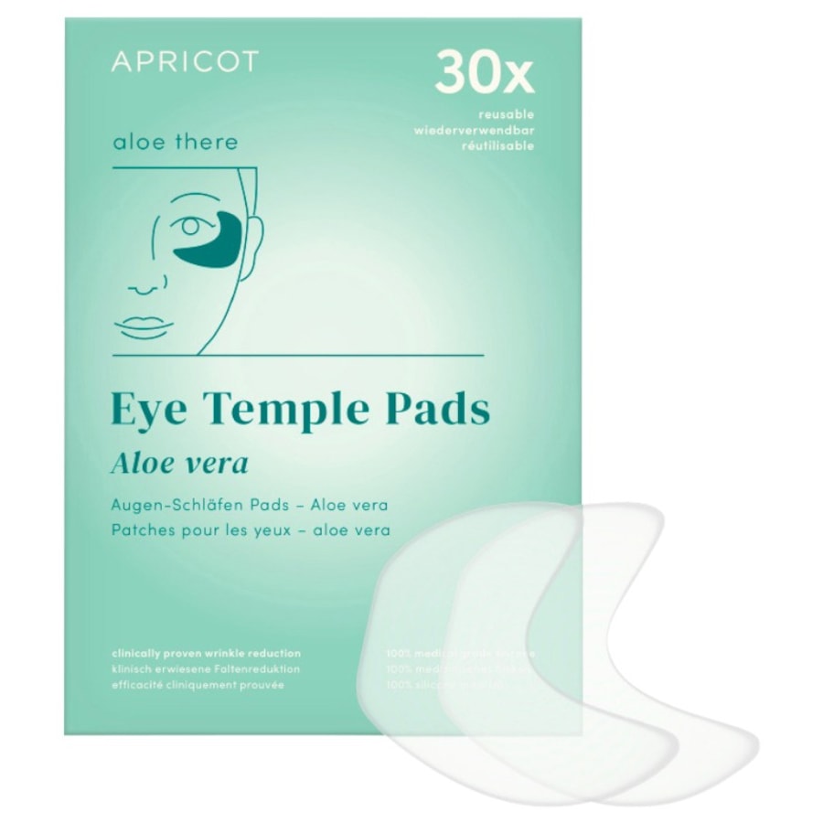 APRICOT Oczy Reusable eye-temple pads with aloe vera