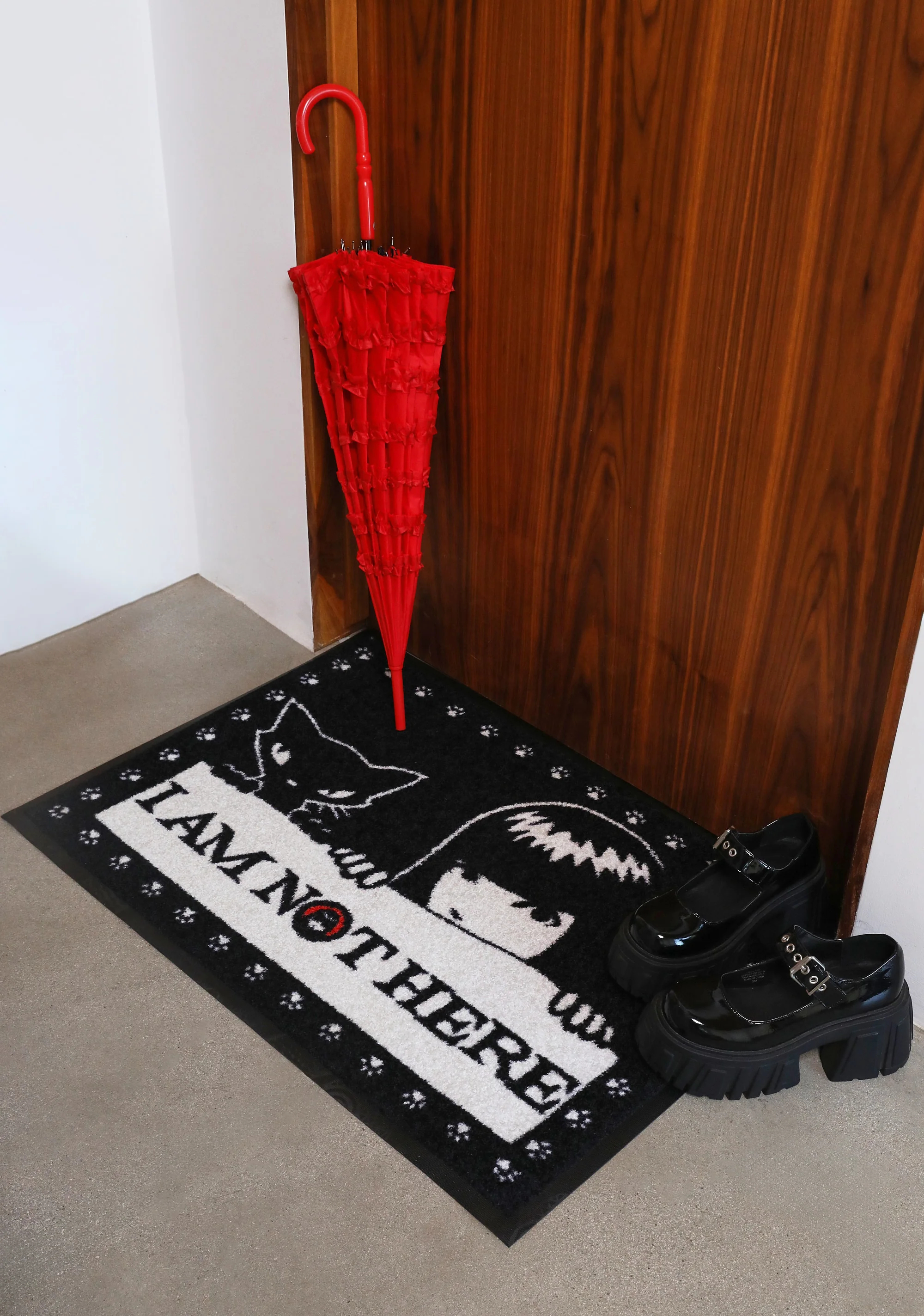 Not Here Doormat