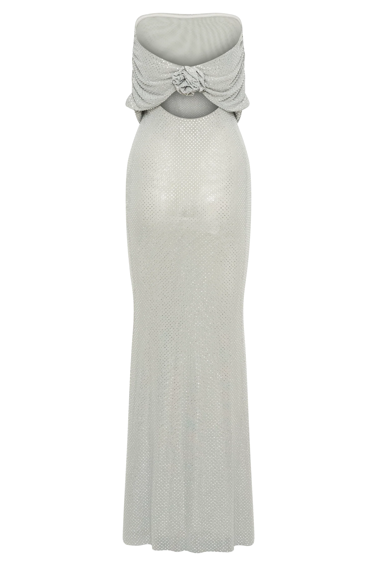 Arna-Off-Shoulder-Diamante-Maxi-Dress-Silver