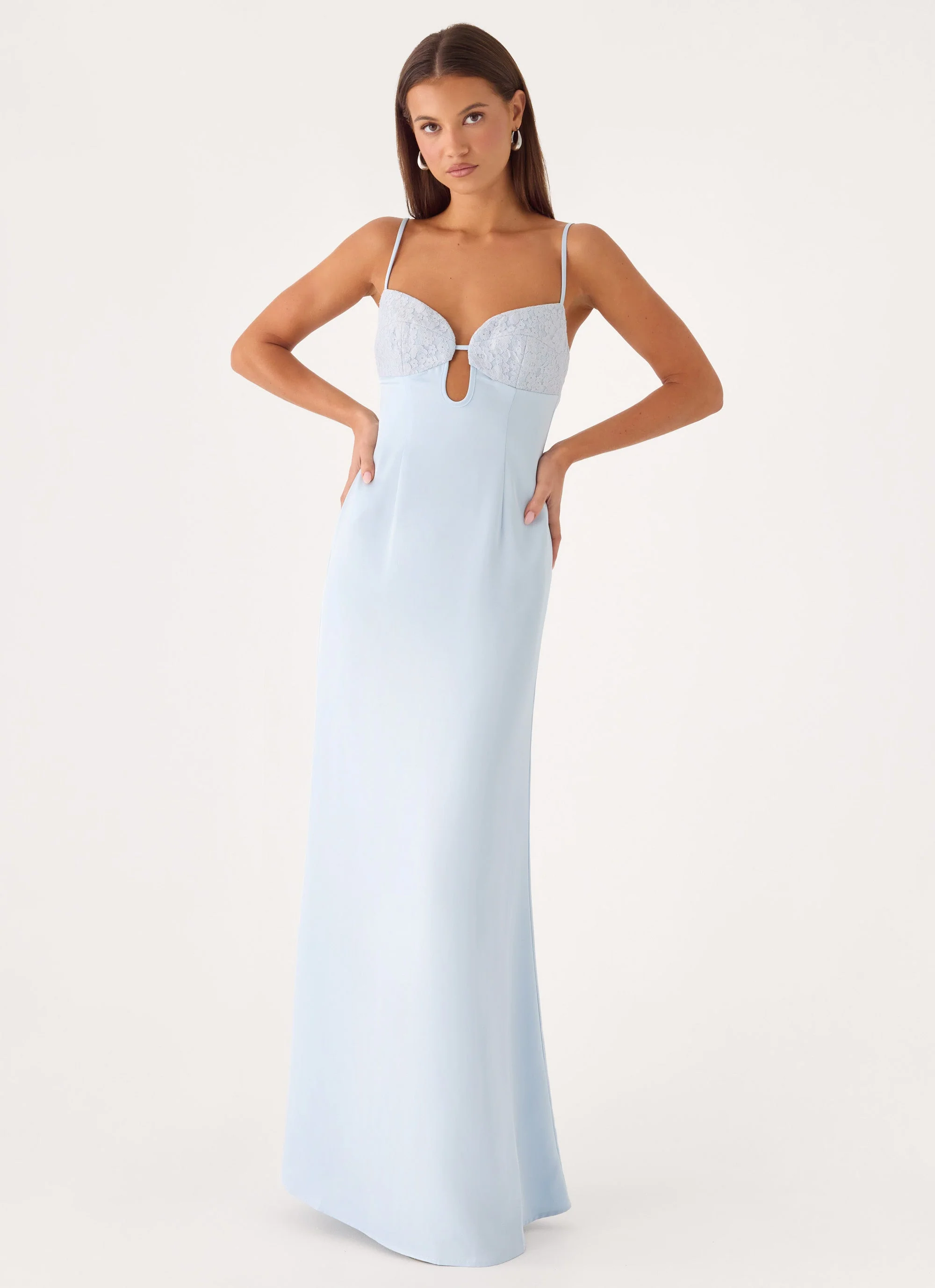 Joan Maxi Dress - Blue - luluinthesky