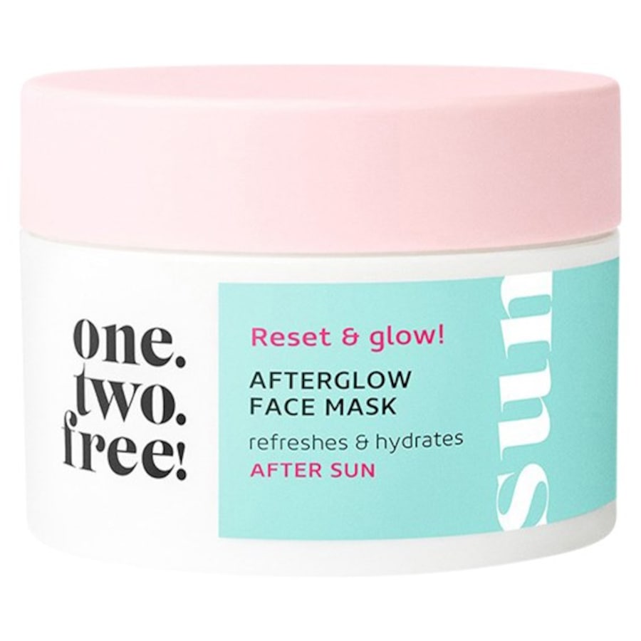 One.two.free! Pielęgnacja przeciwsłoneczna Afterglow Face Mask