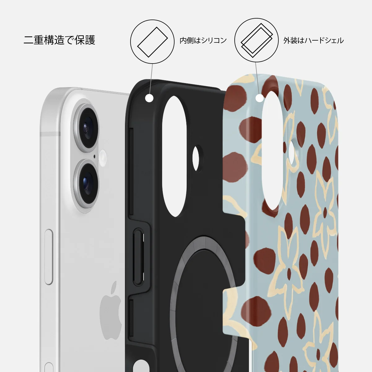 Onda - iPhone 16 Plus ケース