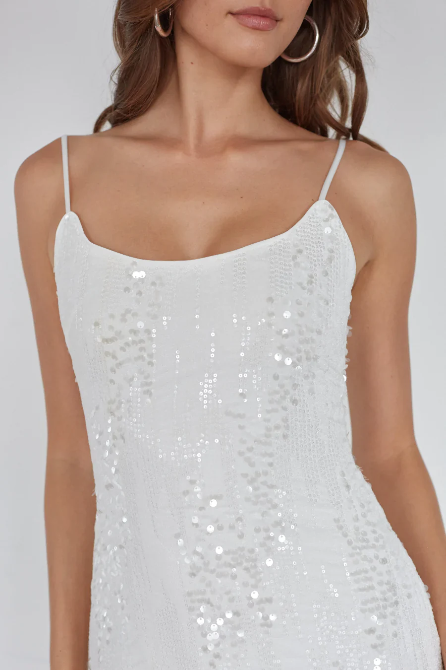 Valeria Velvet Sequin Mini Dress
