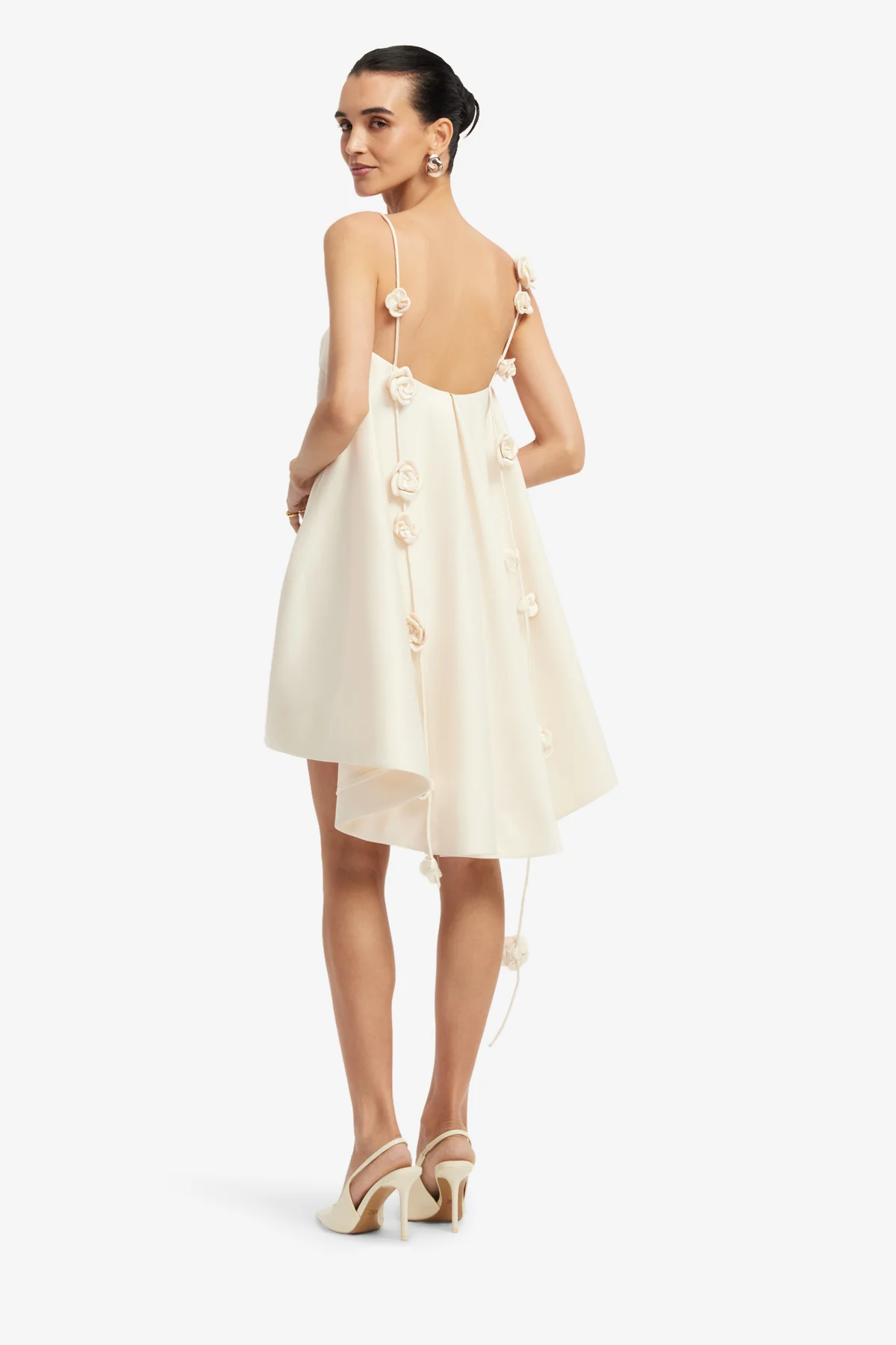 Fiona Rose Mini Dress - Vanilla