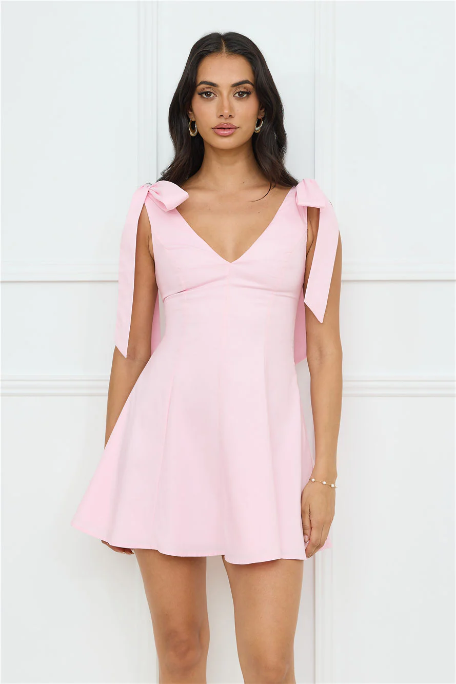 Pretty In Power Mini Dress Pink