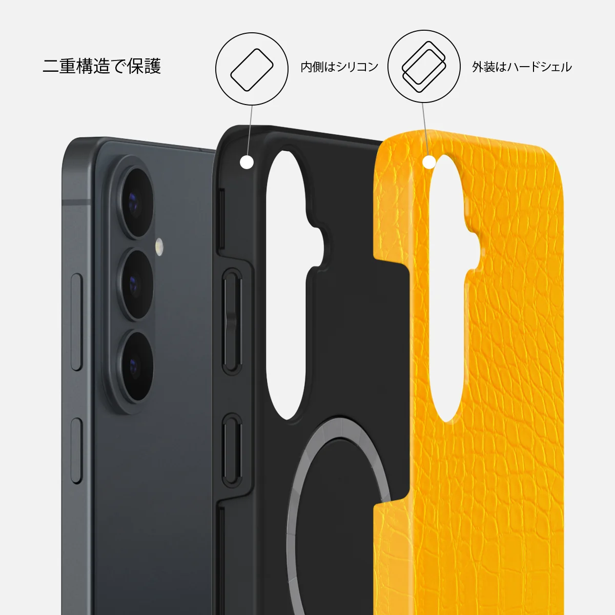 Canary Yellow - Samsung Galaxy S26 FE ケース