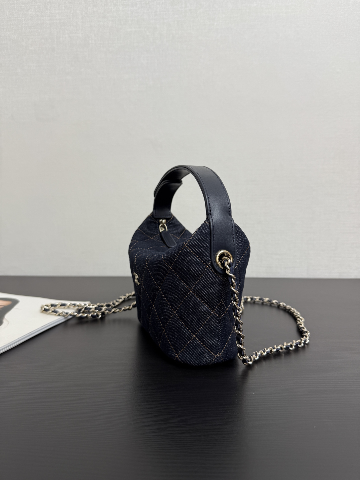 [TOP] CHANEL Denim Bag 21x19x6cm - Denim Blue - 711 Luxury