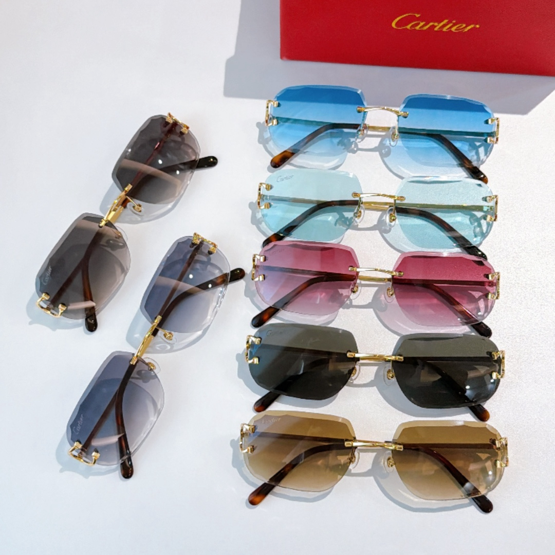 [TOP] Cartier Sunglasses - 7 Color - 711 Luxury