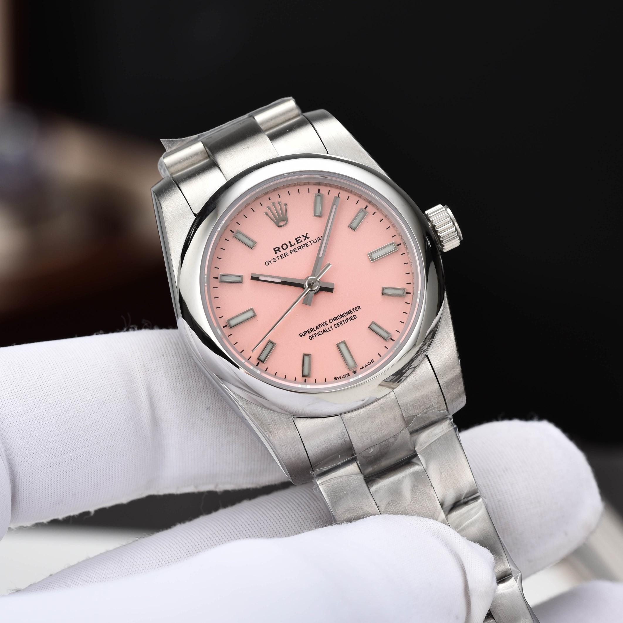 [TOP] ROLEX  Watch 31mm - Sliver