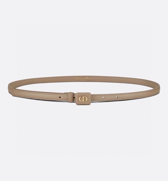 [TOP] Christian Dior Bobby Belt Cowhide 15mm - Khaki - 711 Luxury