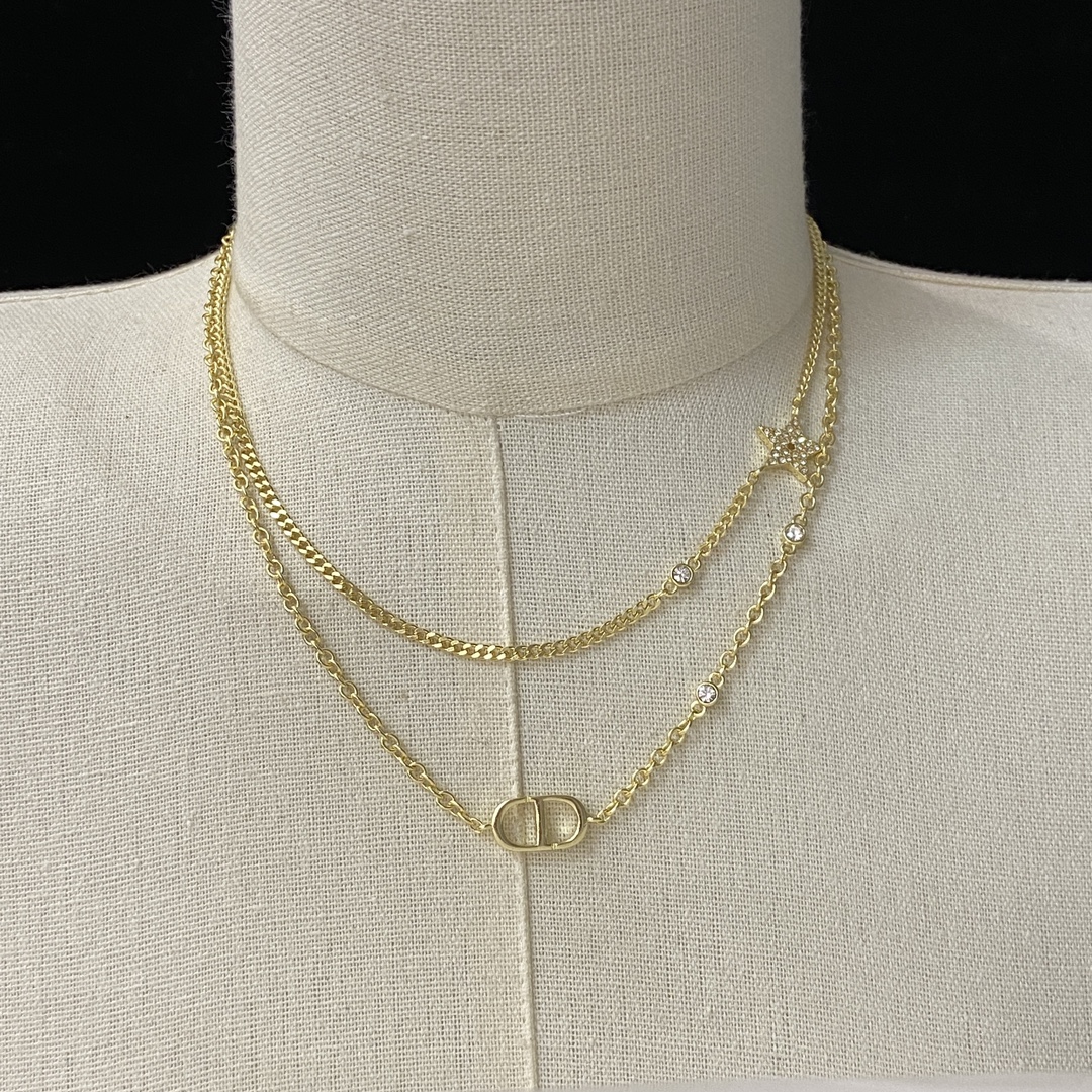 [TOP] Christian Dior Necklace - Gold
