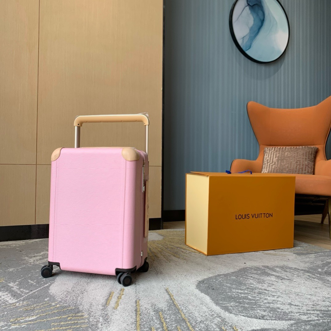 [TOP] Louis Vuitton LV Rolling Luggage Horizon 38.0 x 55.0 x 21.0 cm - Pink - 711 Luxury