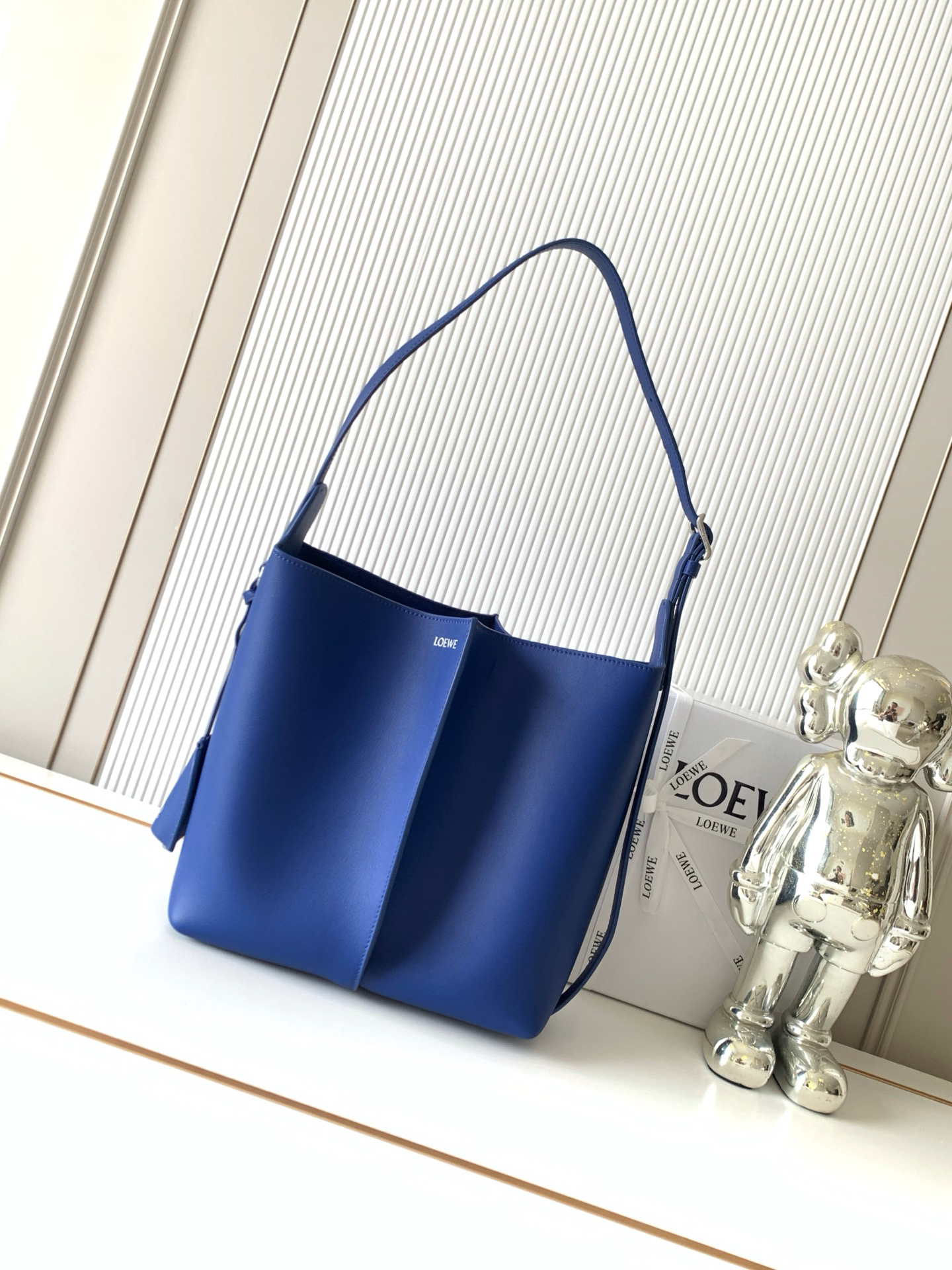 [TOP] LOEWE Bilbao Bag Bucket Bag 25*24*13CM - Starry Blue - 711 Luxury