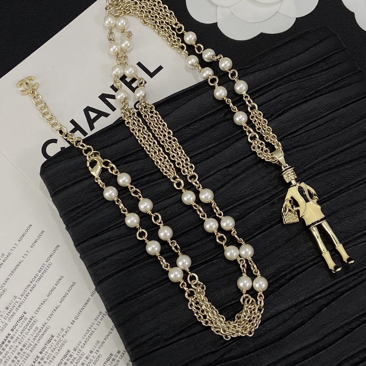 [TOP] CHANEL Long Necklace - Gold - 711 Luxury