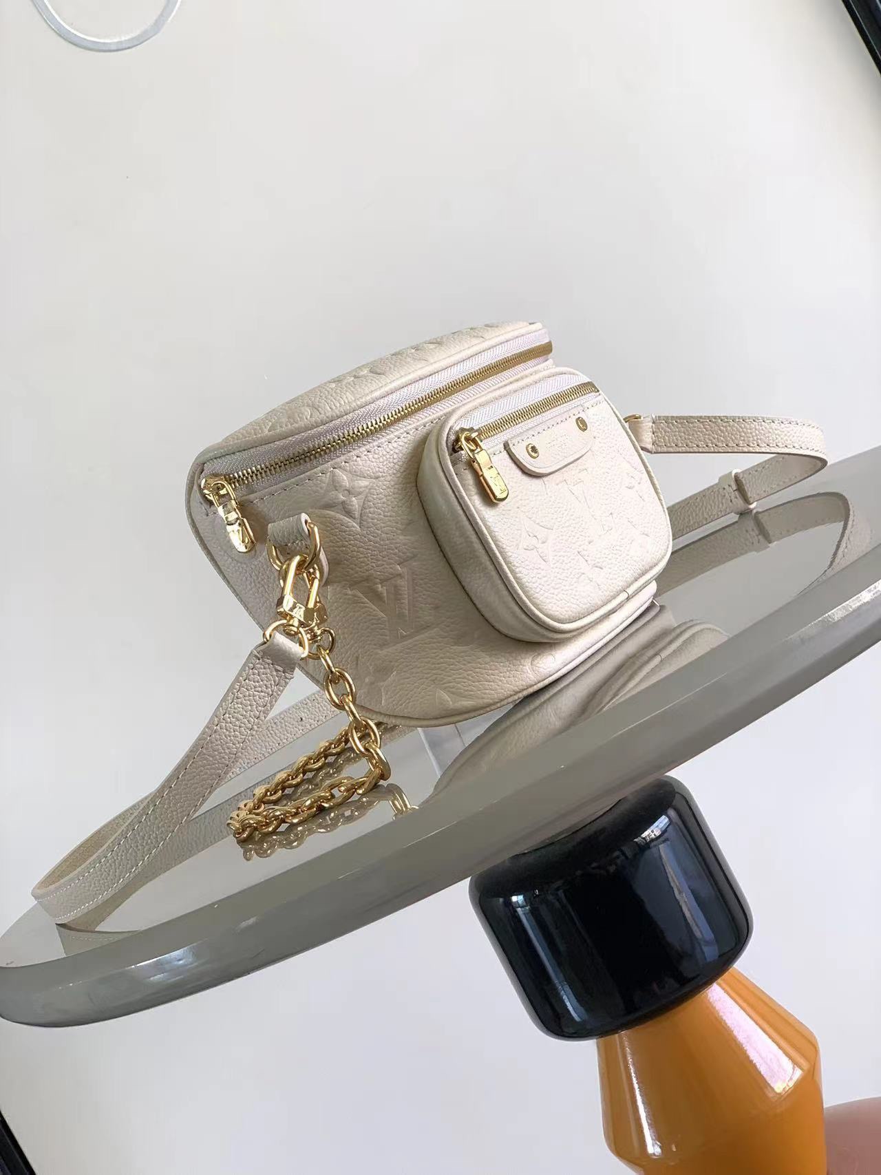 [TOP] Louis Vuitton LV Mini Bumbag Bag 17x12x9.5 cm - White - 711 Luxury