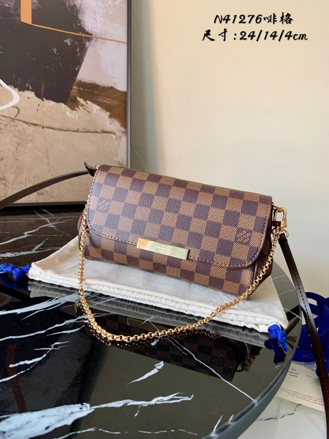 [TOP] Louis Vuitton LV Favorite Monogram PM 24/14/4cm - Brown