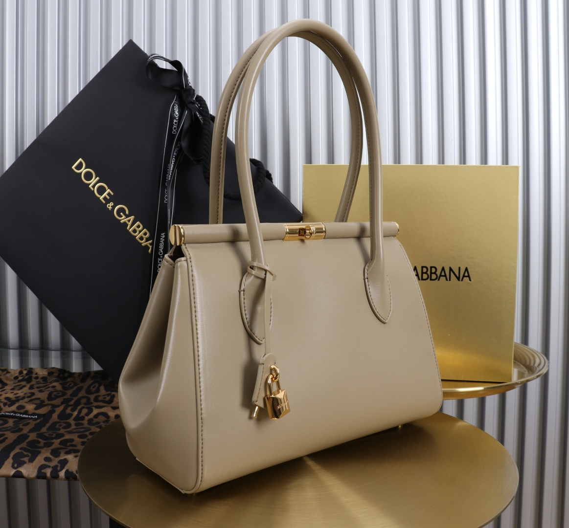 [TOP] Dolce & Gabbana D&G Marlene Bag 30x20.5x12cm -  Khaki